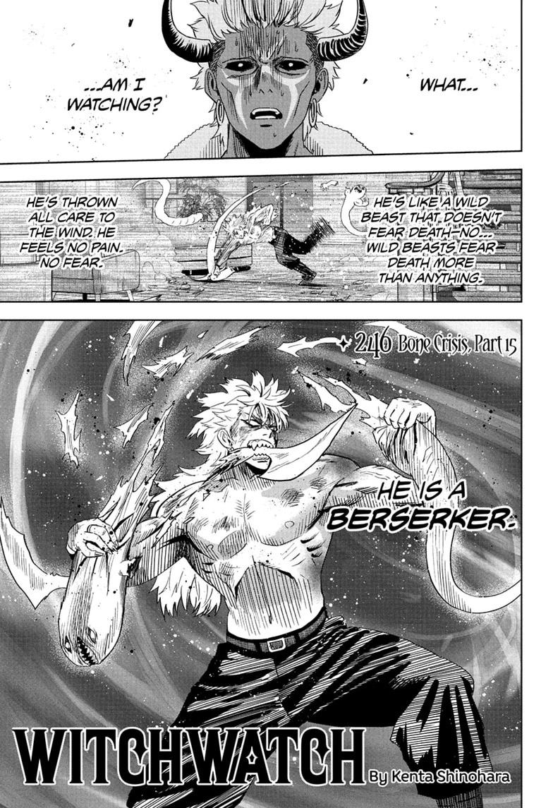 WITCH WATCH Chap 246 - Next Chap 247