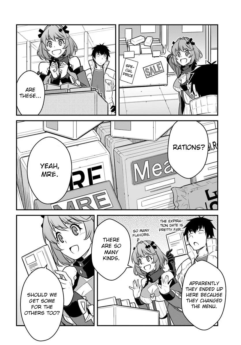 Mezametara Saikyou Soubi to Uchuusen-mochi Datta no de Chap 56.1 - Next Chap 57.1