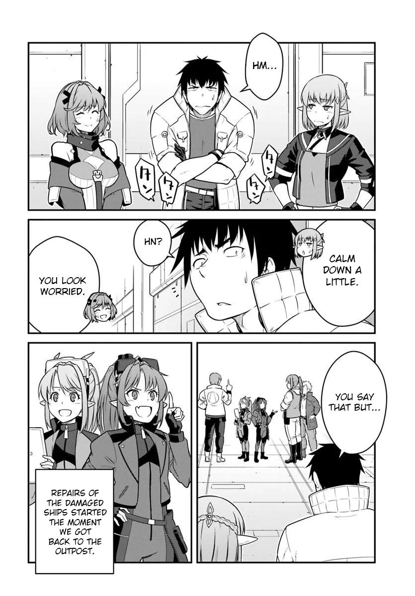 Mezametara Saikyou Soubi to Uchuusen-mochi Datta no de Chap 56.1 - Next Chap 57.1