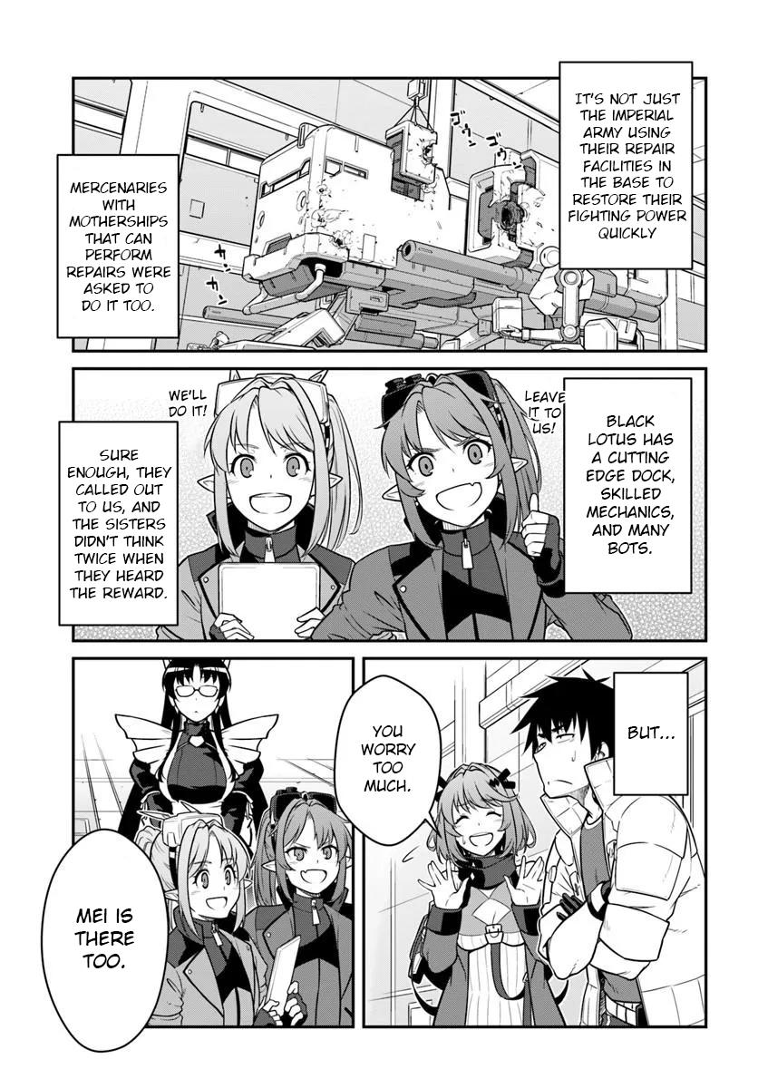 Mezametara Saikyou Soubi to Uchuusen-mochi Datta no de Chap 56.1 - Next Chap 57.1