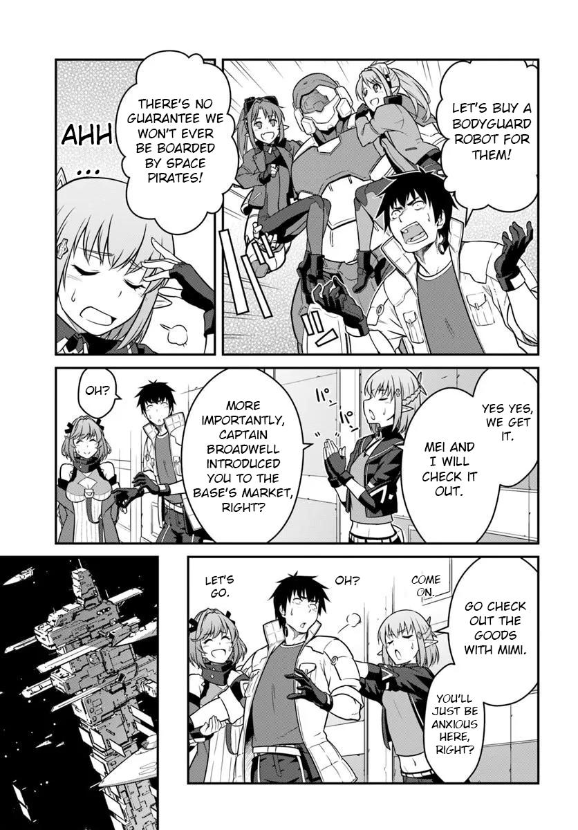 Mezametara Saikyou Soubi to Uchuusen-mochi Datta no de Chap 56.1 - Next Chap 57.1