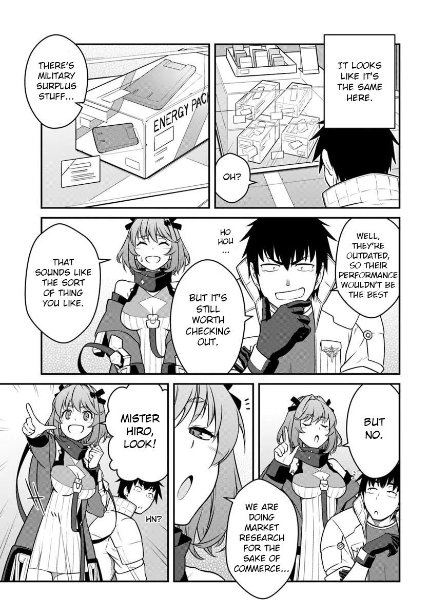 Mezametara Saikyou Soubi to Uchuusen-mochi Datta no de Chap 56.1 - Next Chap 57.1
