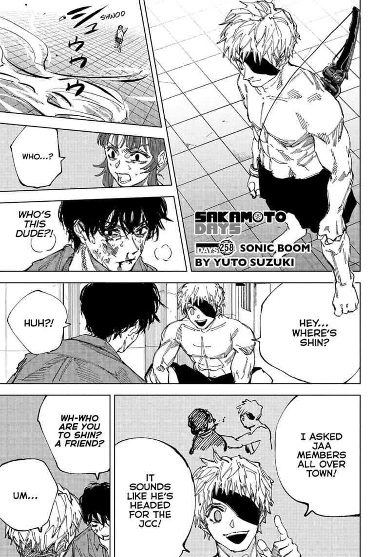 SAKAMOTO DAYS Chap 258 - Next Chap 259