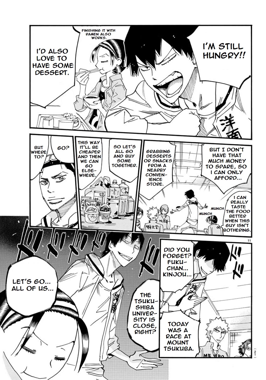 Yowamushi Pedal: Spare Bike Chap 123 - Next Chap 124