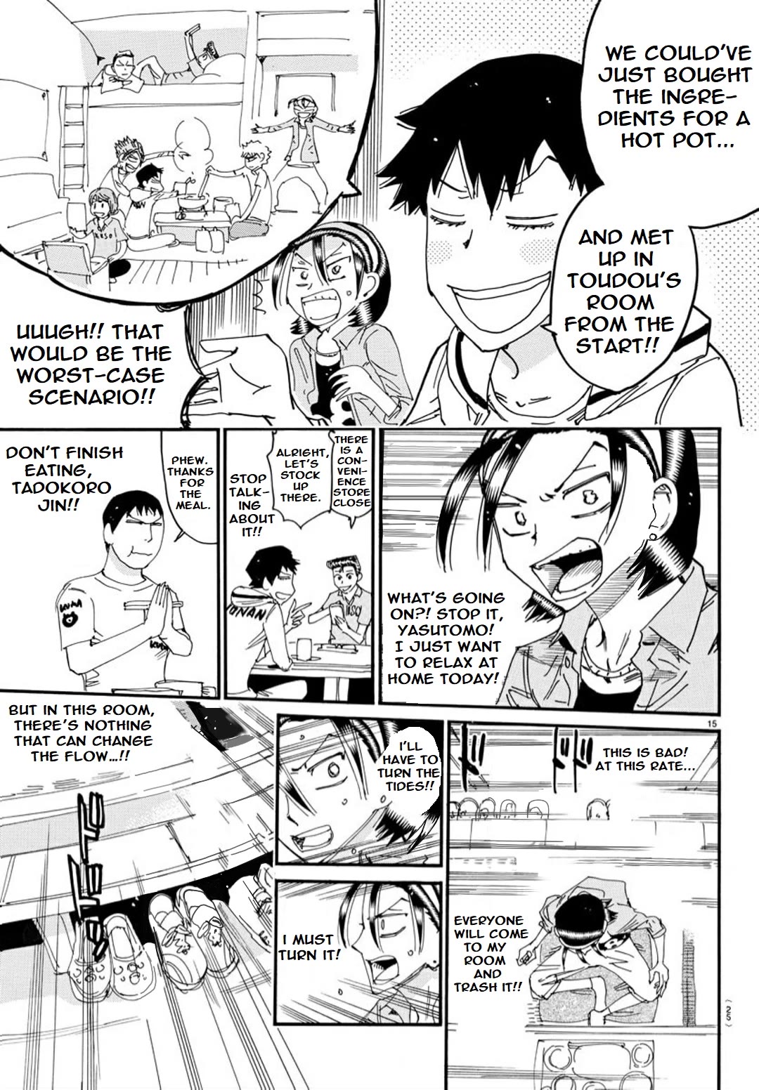 Yowamushi Pedal: Spare Bike Chap 123 - Next Chap 124