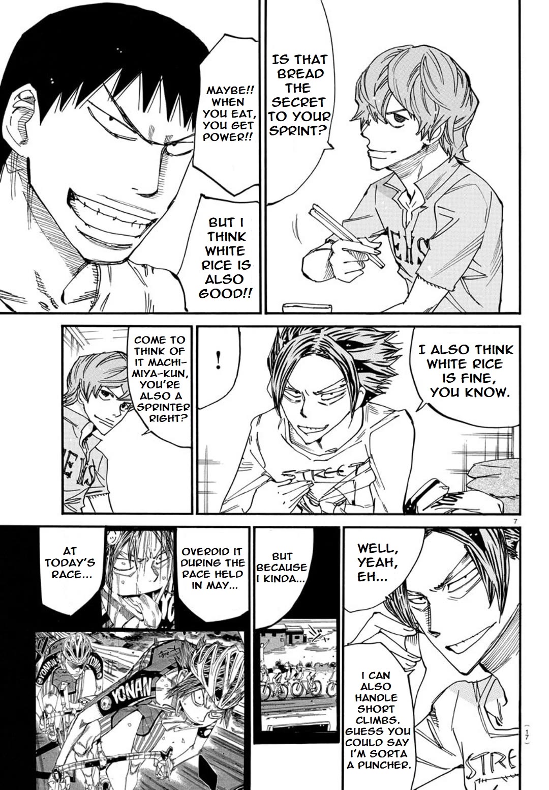 Yowamushi Pedal: Spare Bike Chap 123 - Next Chap 124