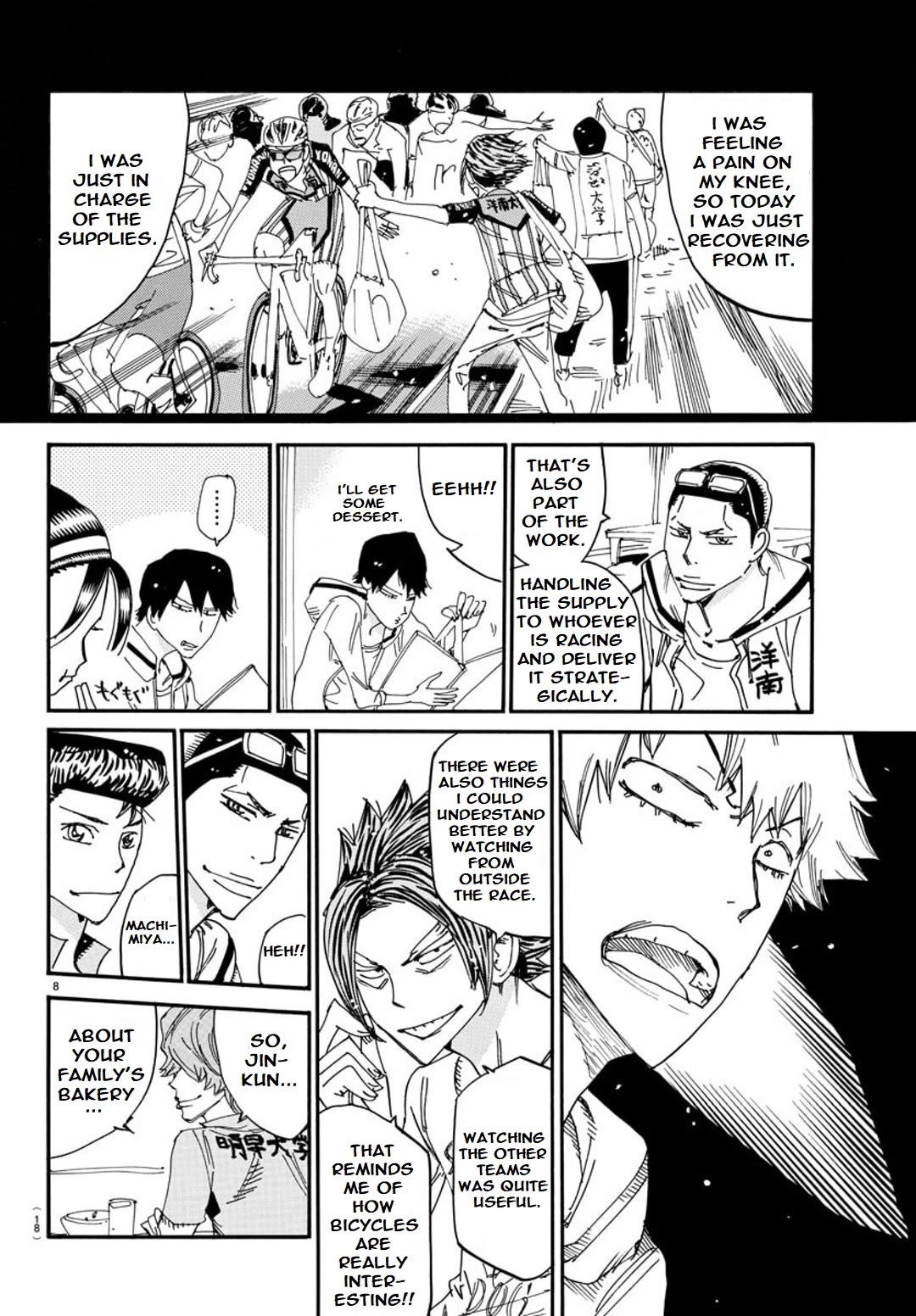 Yowamushi Pedal: Spare Bike Chap 123 - Next Chap 124