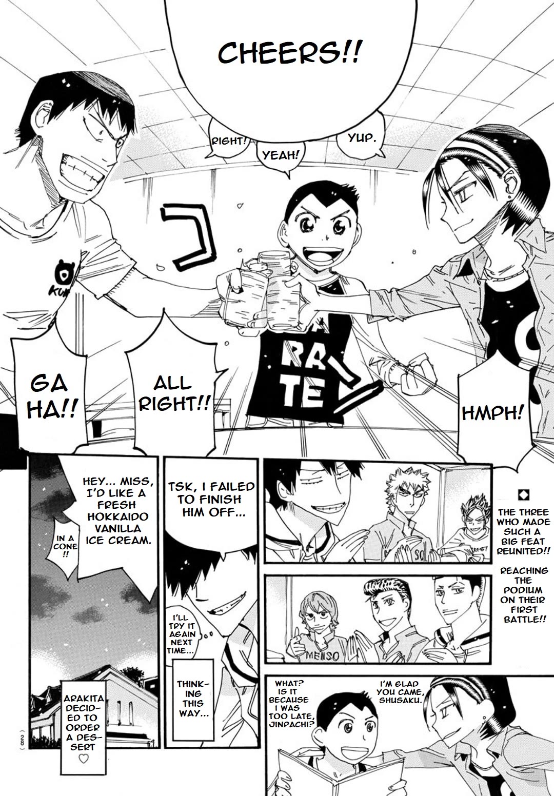 Yowamushi Pedal: Spare Bike Chap 123 - Next Chap 124