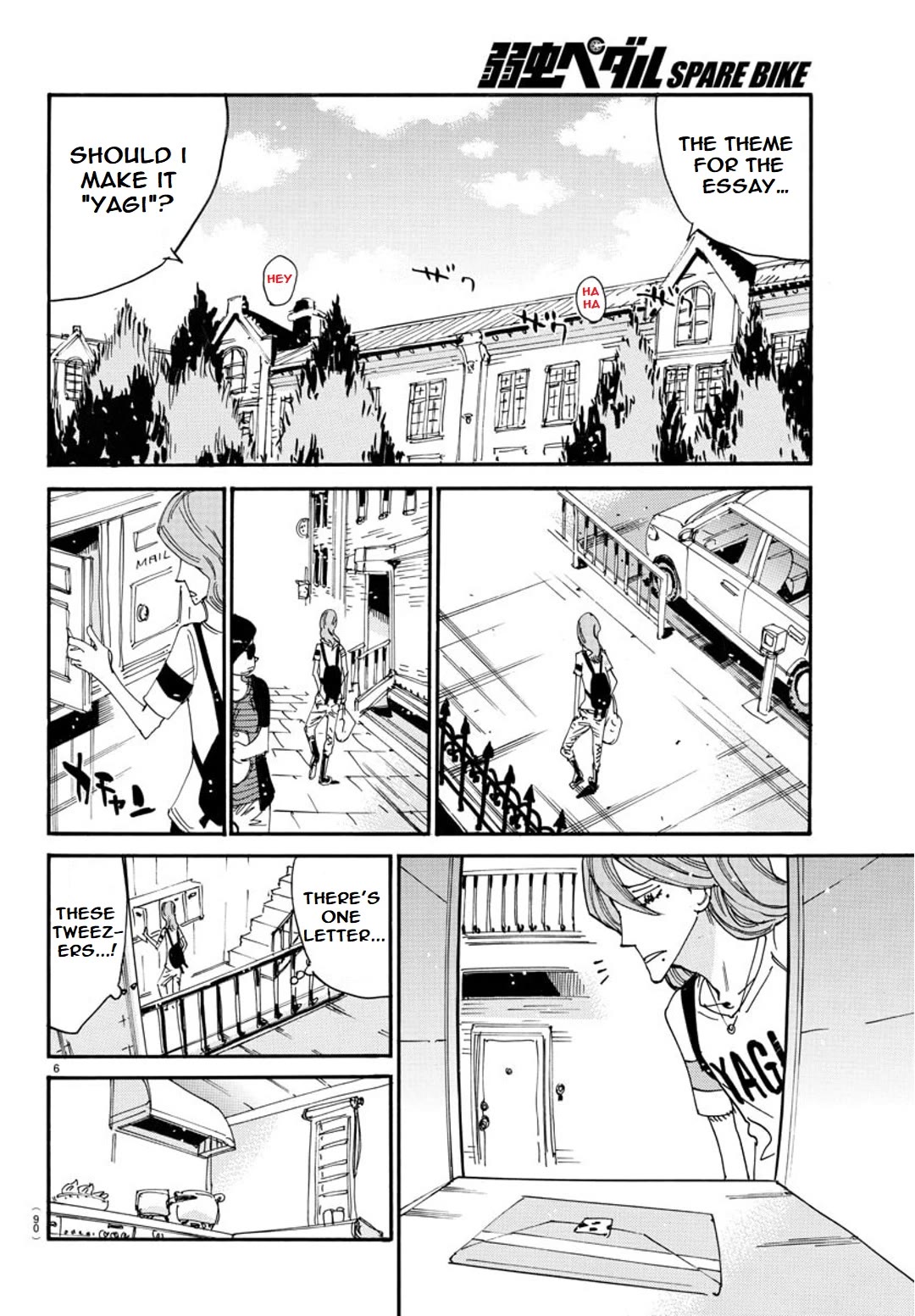 Yowamushi Pedal: Spare Bike Chap 124 - Next Chap 125