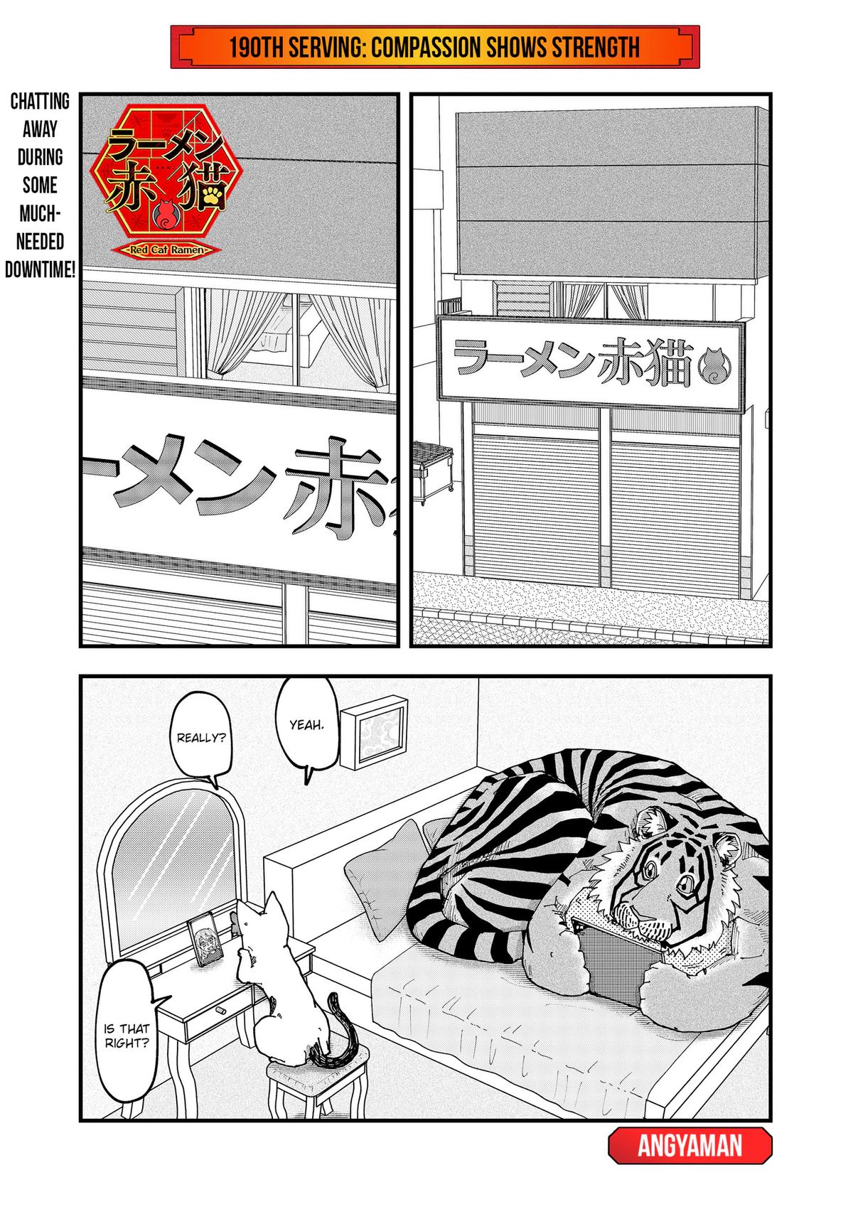 Red Cat Ramen Chap 190 - Next Chap 191