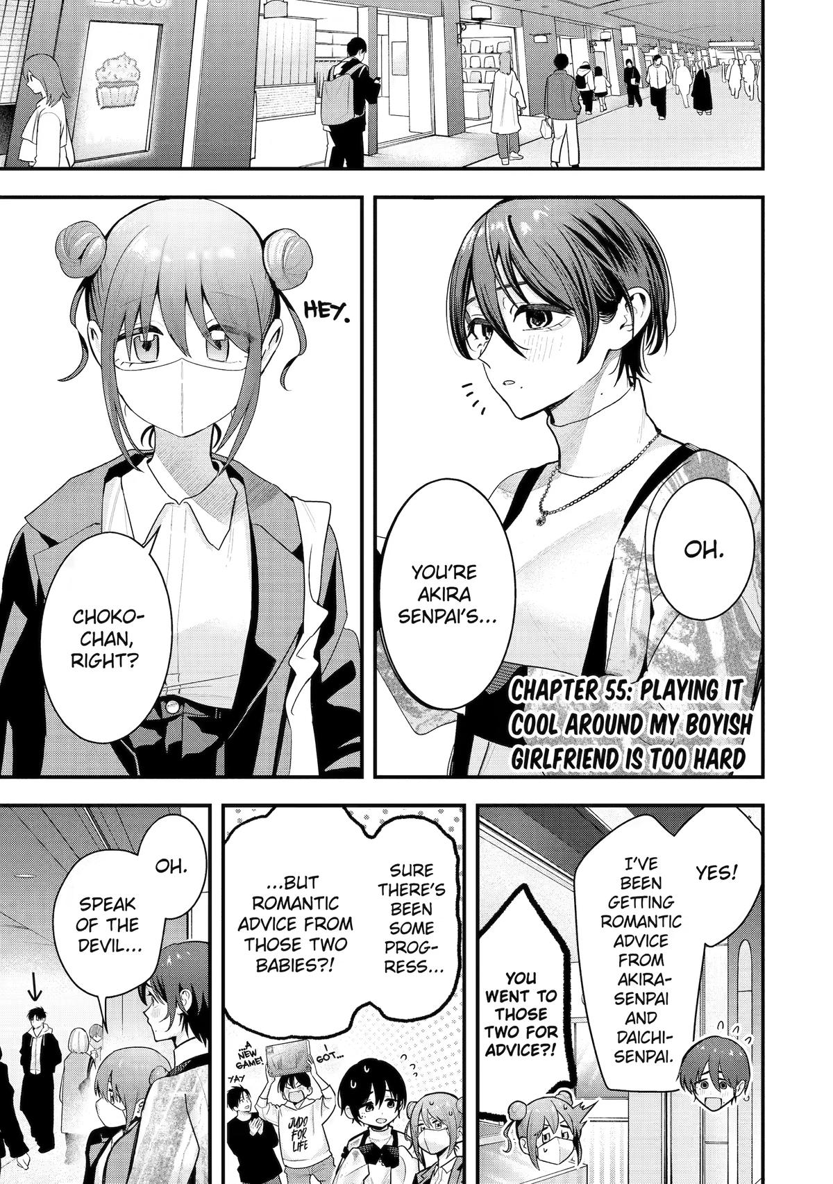 Boyish Kanojo ga Kawaisugiru Chap 55 - Next Chap 56