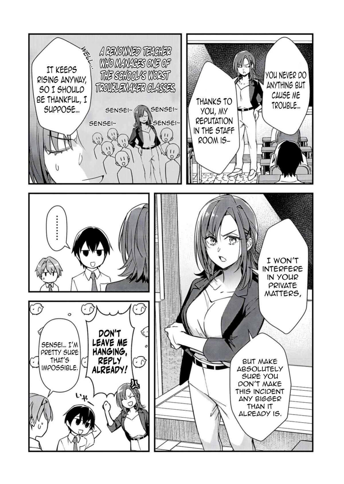 Ore ni Trauma wo Ataeta Joshi-tachi ga Chirachira Mitekuru kedo, Zannen desu ga Teokure desu Chap 32.1 - Next Chap 33.1
