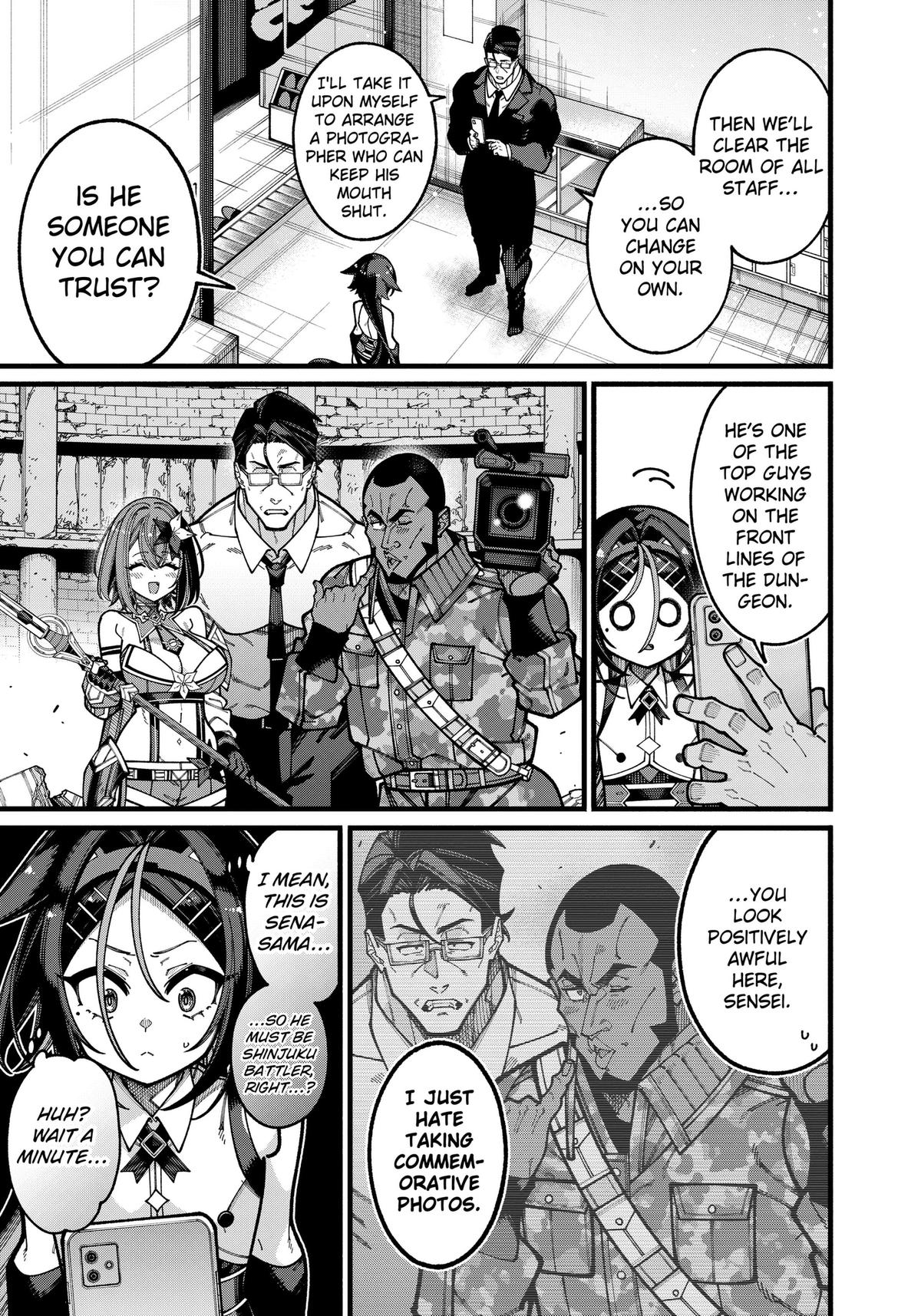 Jimi na Ojisan, Jitsu wa Eiyuu deshita. Jikaku ga Nai Mama Musou shitetara, Mei no Dungeon Haishin de Sarasareteta you desu Chap 29 - Next Chap 30