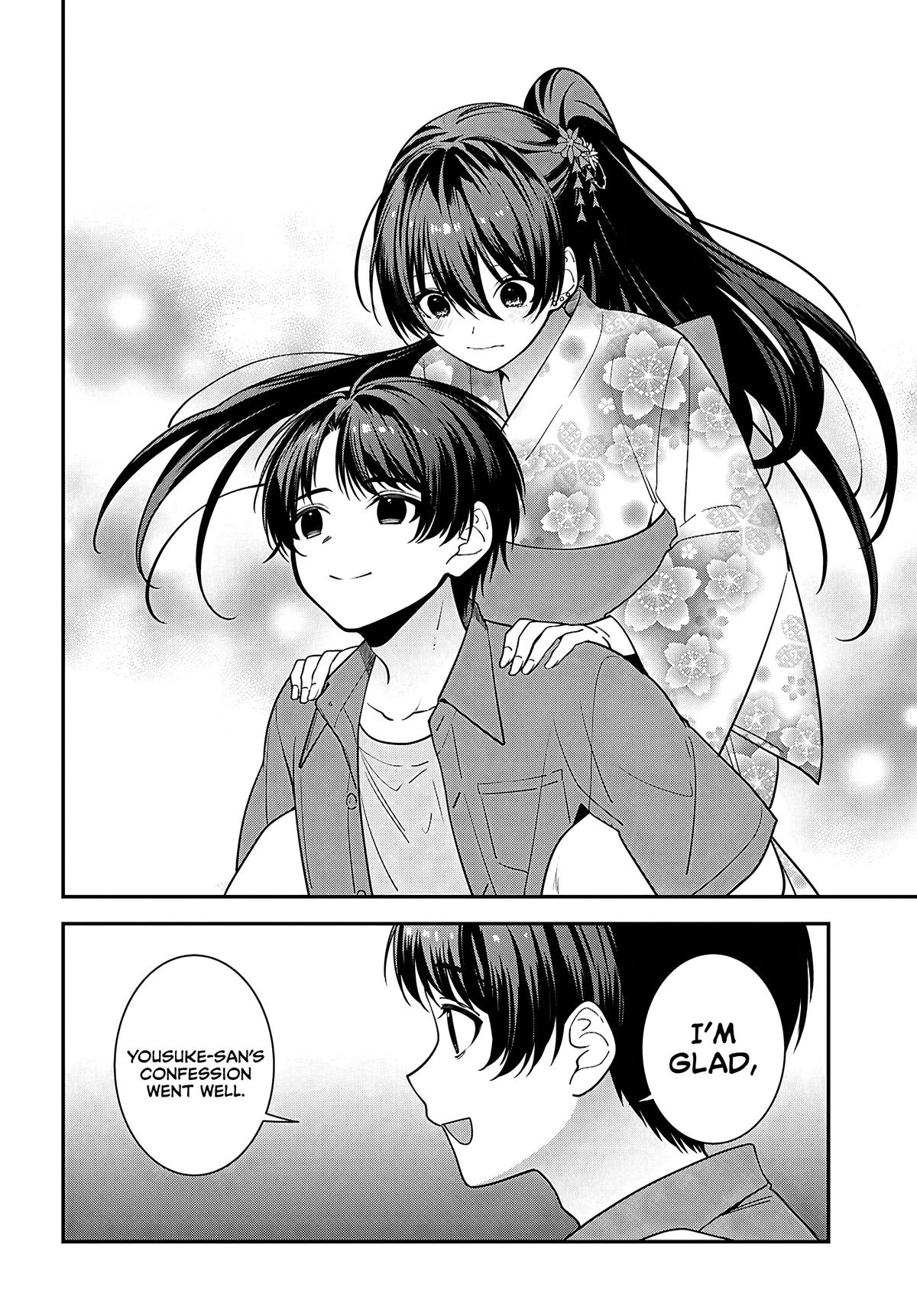 Tonari no Seki no Yankee Shimizu-san ga Kami wo Kuroku Sometekita Chap 16 - Next Chap 17