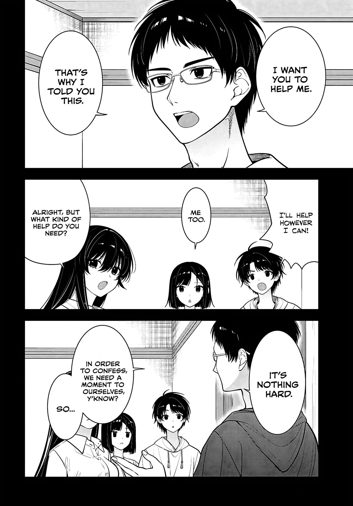 Tonari no Seki no Yankee Shimizu-san ga Kami wo Kuroku Sometekita Chap 16 - Next Chap 17