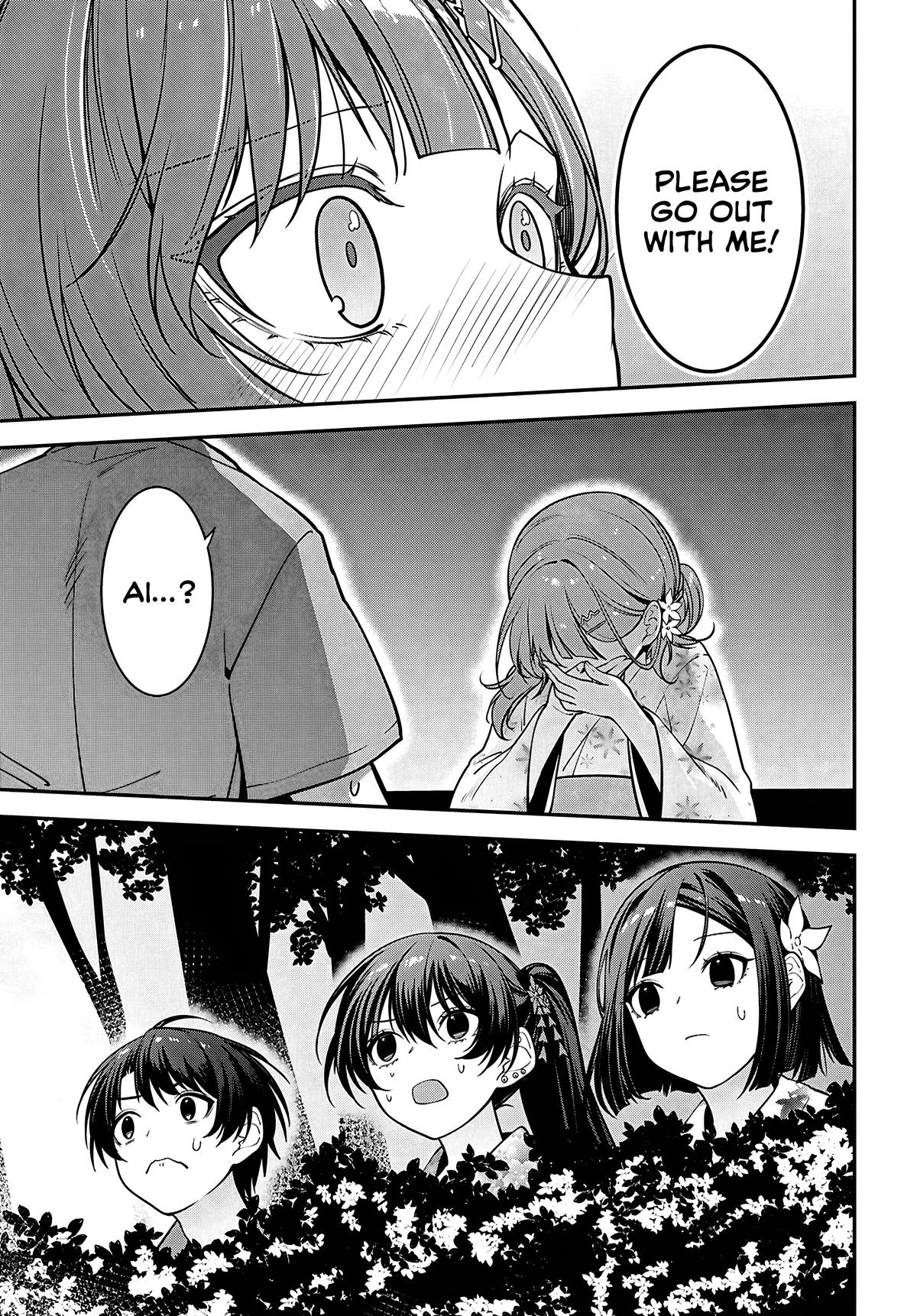 Tonari no Seki no Yankee Shimizu-san ga Kami wo Kuroku Sometekita Chap 16 - Next Chap 17