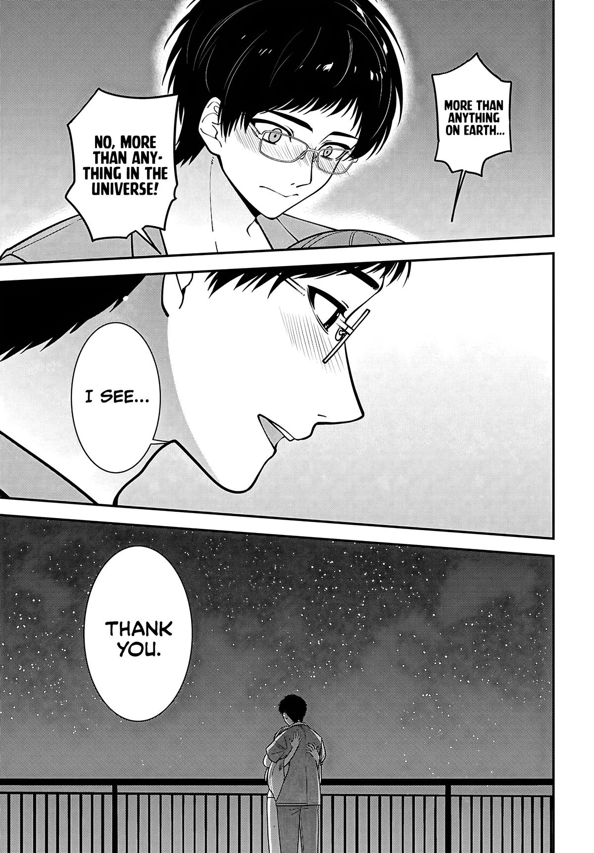 Tonari no Seki no Yankee Shimizu-san ga Kami wo Kuroku Sometekita Chap 16 - Next Chap 17