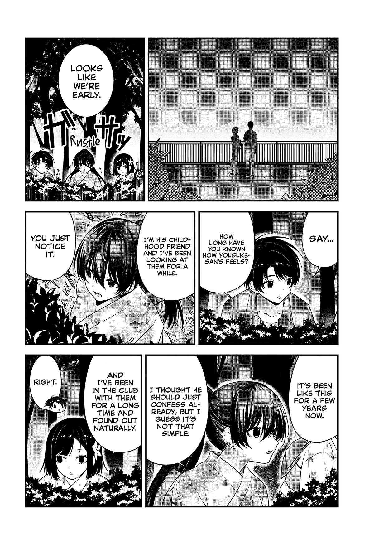 Tonari no Seki no Yankee Shimizu-san ga Kami wo Kuroku Sometekita Chap 16 - Next Chap 17