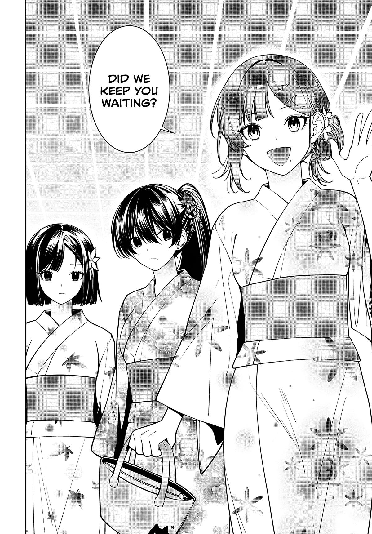 Tonari no Seki no Yankee Shimizu-san ga Kami wo Kuroku Sometekita Chap 16 - Next Chap 17