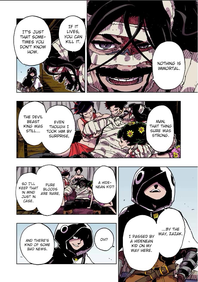 Clevatess - Maju no O to Akago to Kabane no Yusha Chap 60 - Next Chap 61