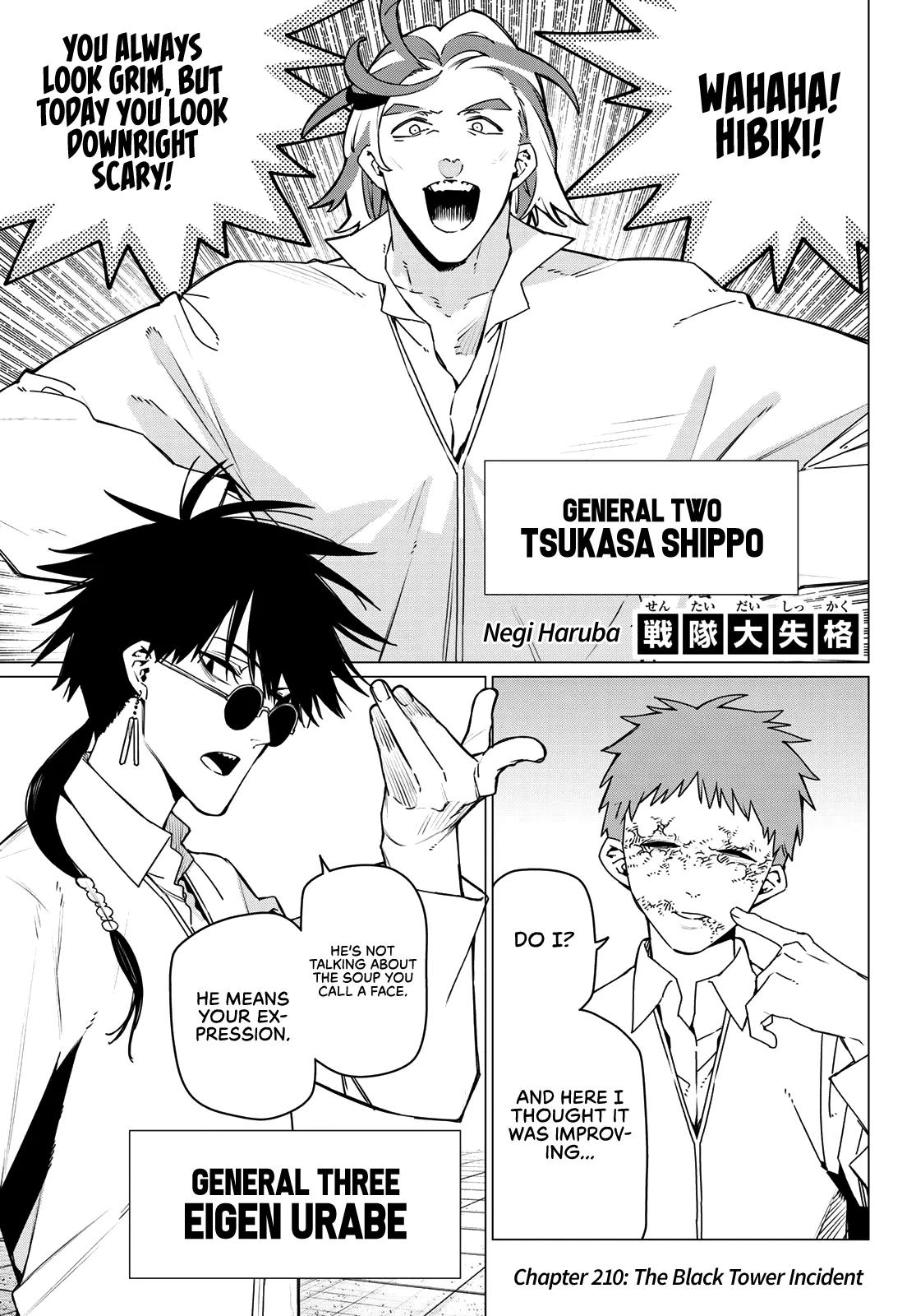 Sentai Daishikkaku Chap 210 - Next Chap 211