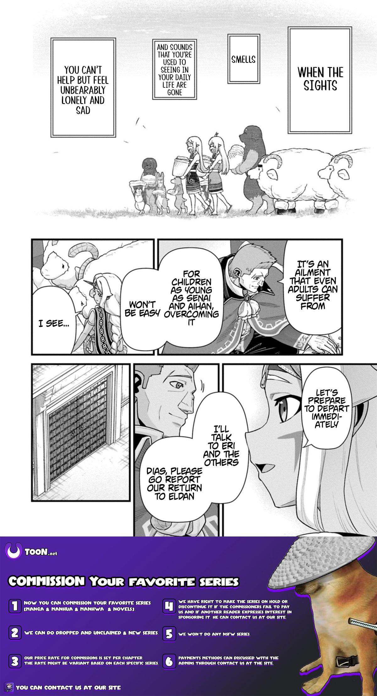 Ryoumin 0-nin Start no Henkyou Ryoushusama Chap 69.1 - Next Chap 70.1