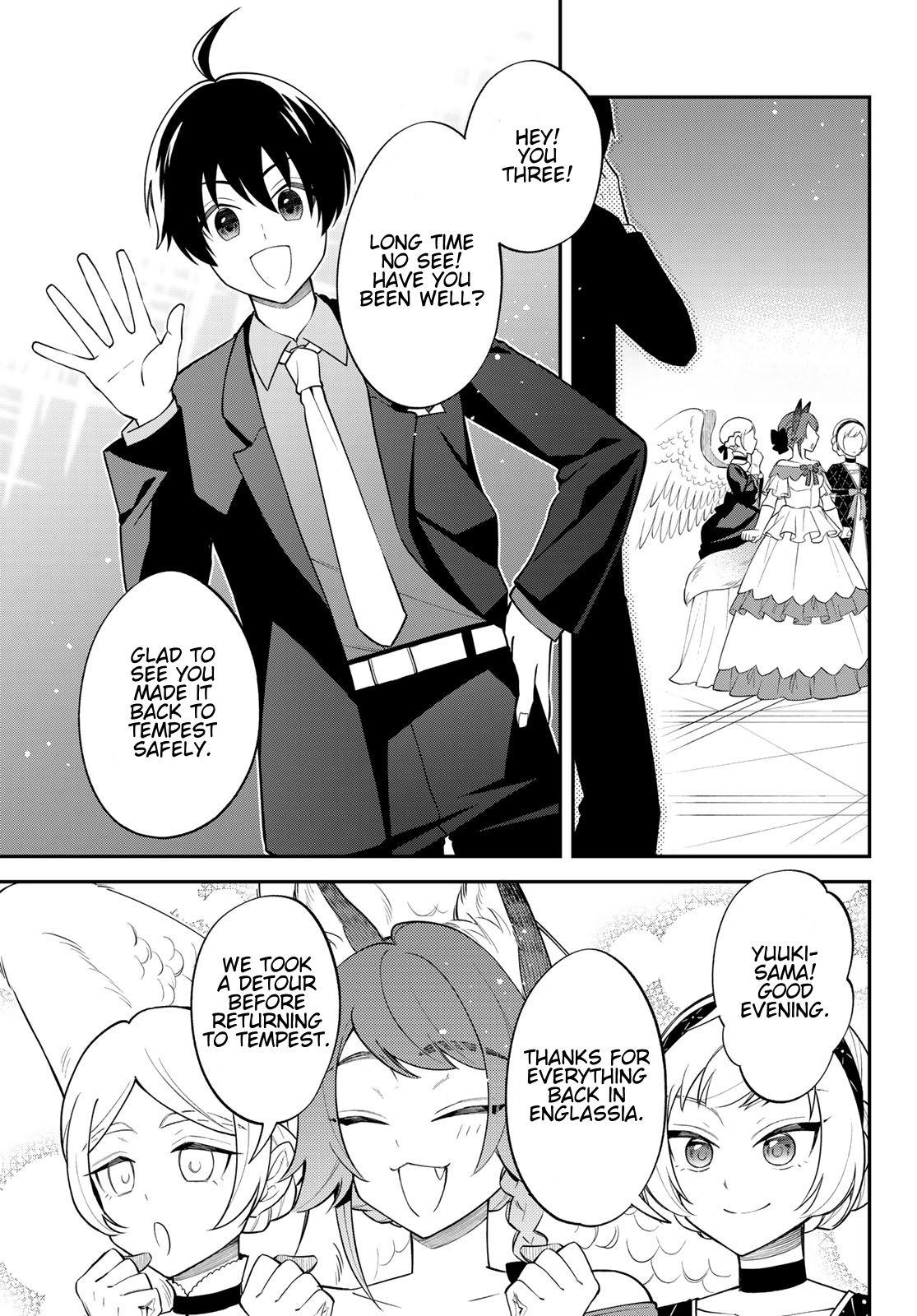 Tensei shitara Slime datta Ken Ibun: Makoku Gurashi no Trinity Chap 85 - Next Chap 86