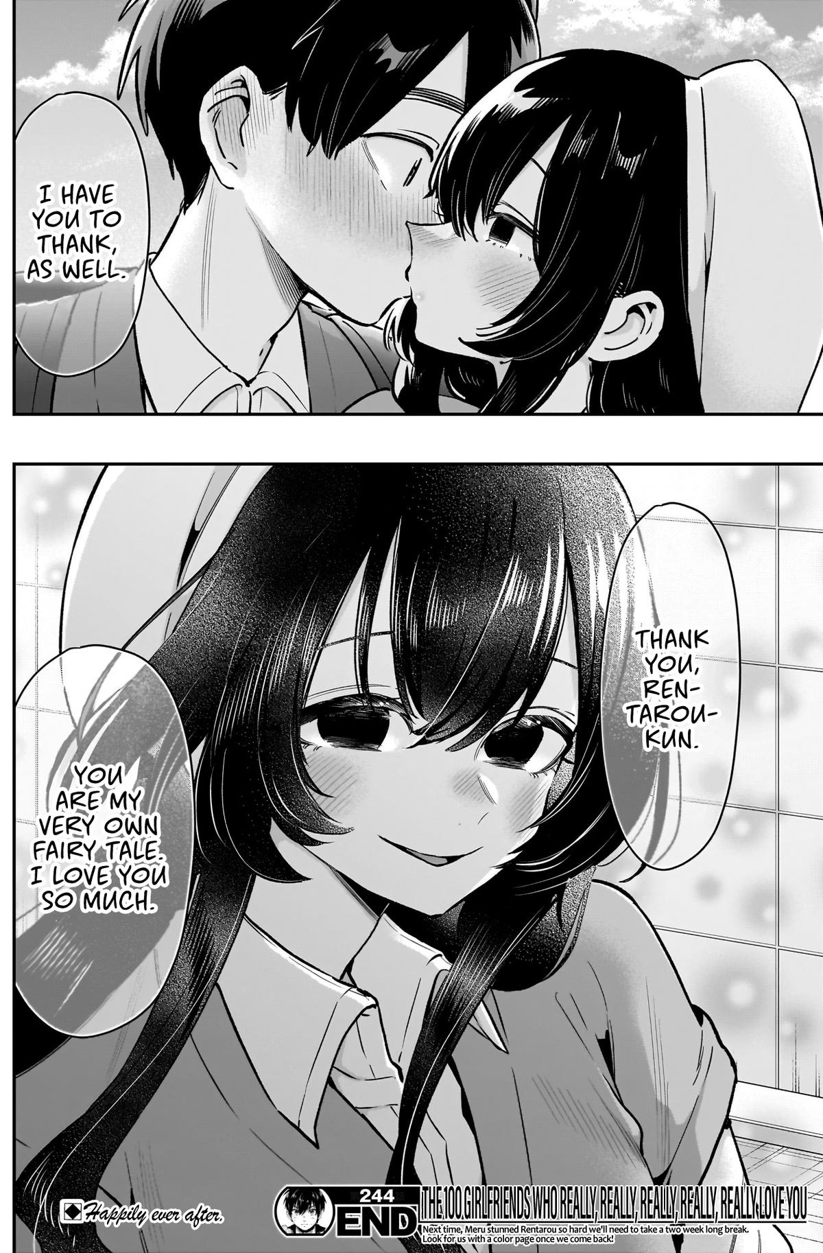 Kimi no Koto ga Daidaidaidaidaisuki na 100-nin no Kanojo Chap 244 - Next Chap 245