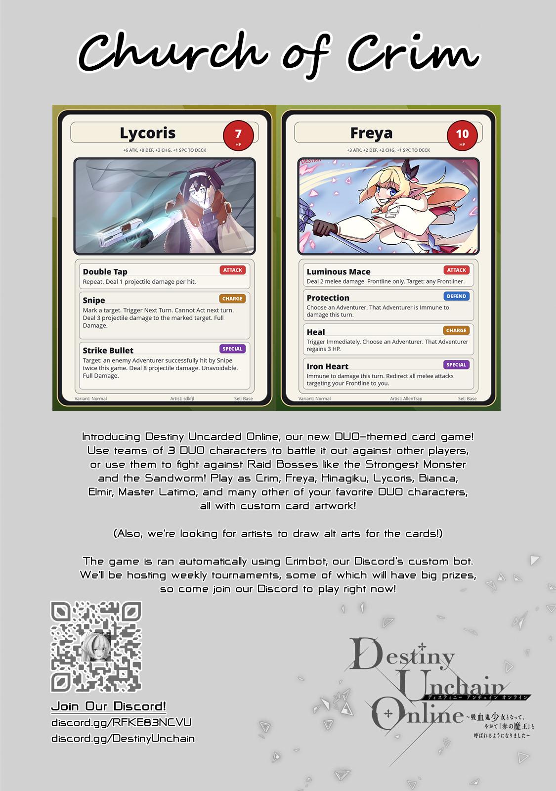 Destiny Unchain Online: Kyuuketsuki Shoujo to Natte, Yagate Chap 100 - Next Chap 101
