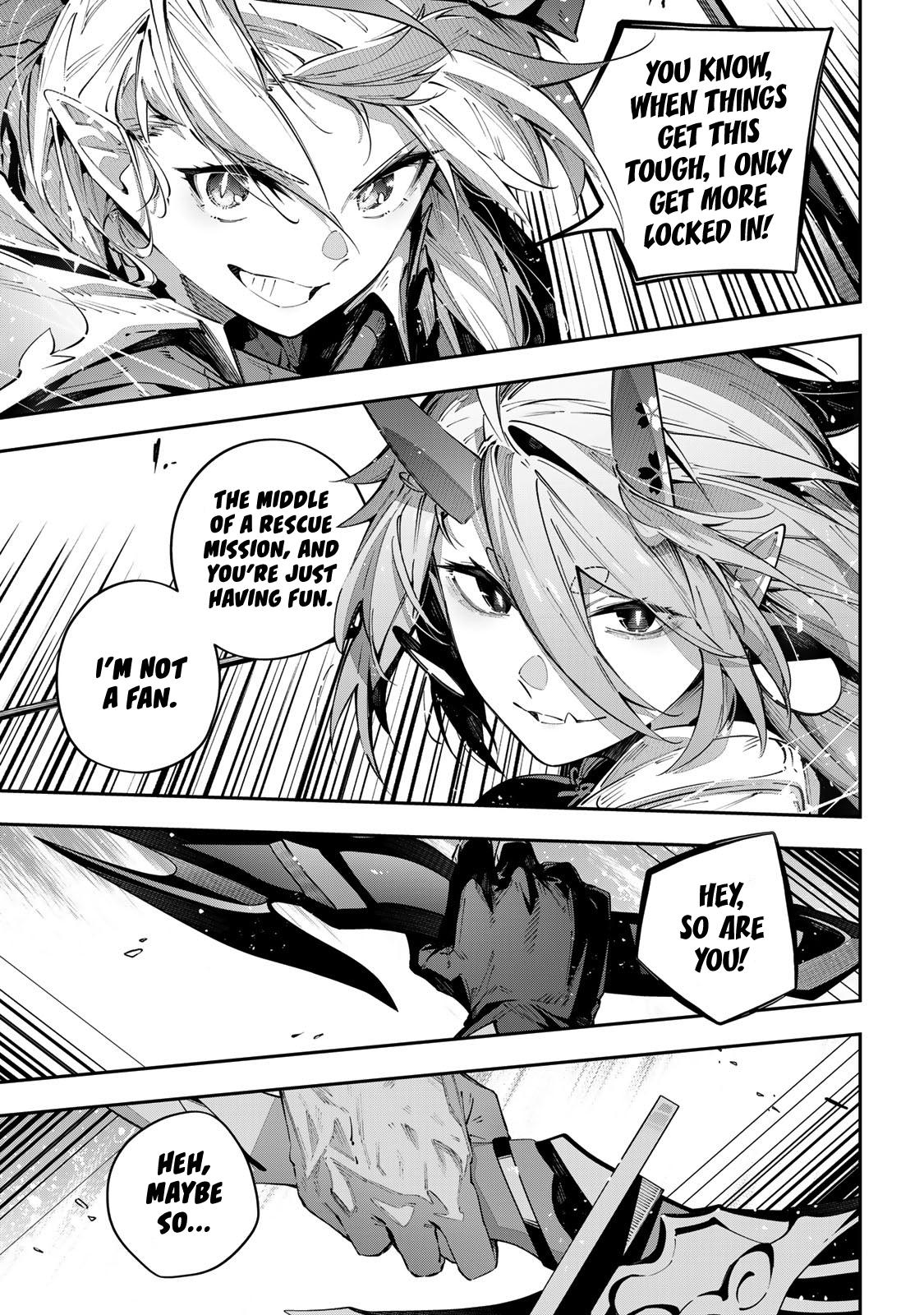 Destiny Unchain Online: Kyuuketsuki Shoujo to Natte, Yagate Chap 101 - Next Chap 102