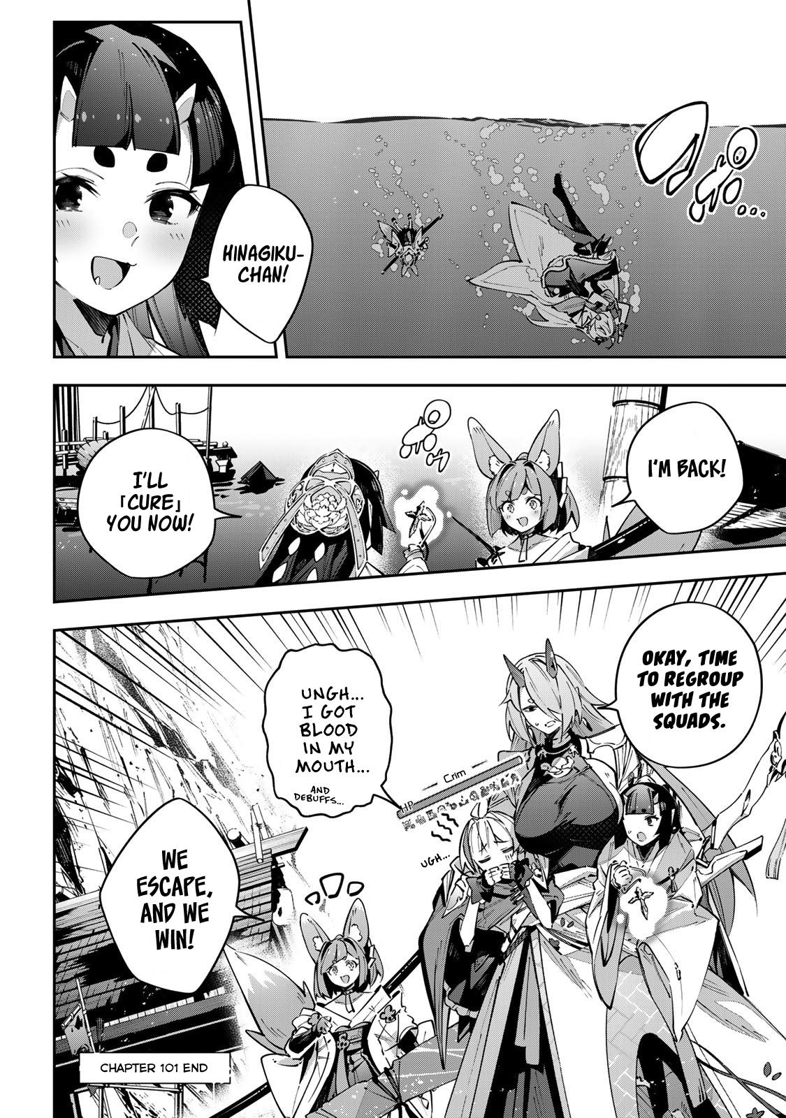 Destiny Unchain Online: Kyuuketsuki Shoujo to Natte, Yagate Chap 101 - Next Chap 102