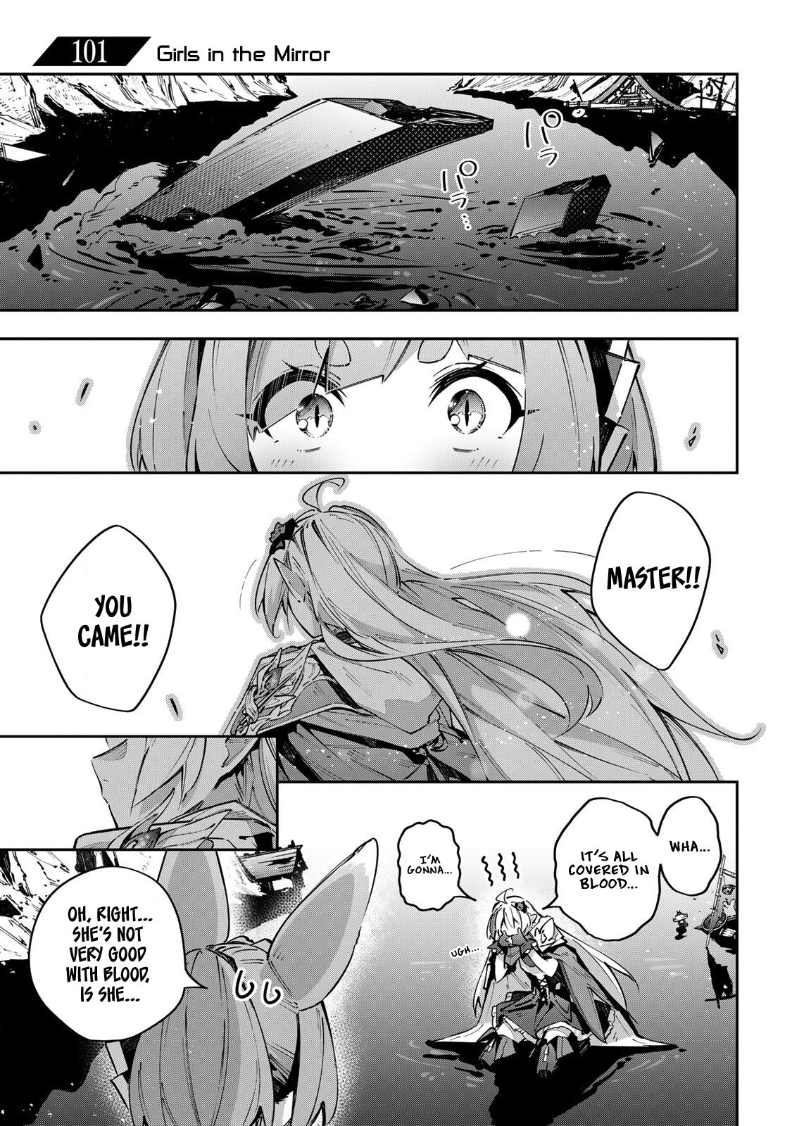 Destiny Unchain Online: Kyuuketsuki Shoujo to Natte, Yagate Chap 101 - Next Chap 102