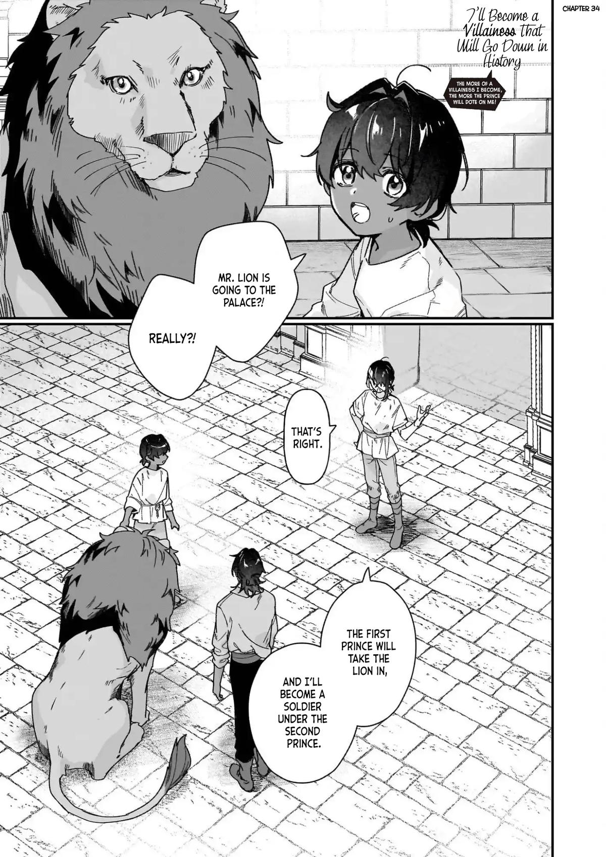 Rekishi ni Nokoru Akujo ni Naru zo - Akuyaku Reijou ni Naru Hodo Ouji no Dekiai wa Kasoku Suru you desu! Chap 34 - Next Chap 35