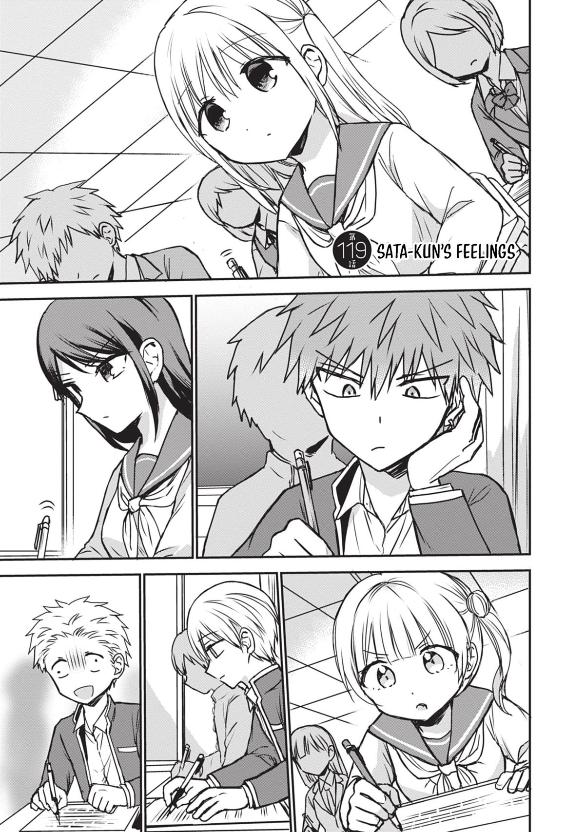 Kao ni Denai Kashiwada-san to Kao ni Deru Oota-kun Chap 119 - Next Chap 120