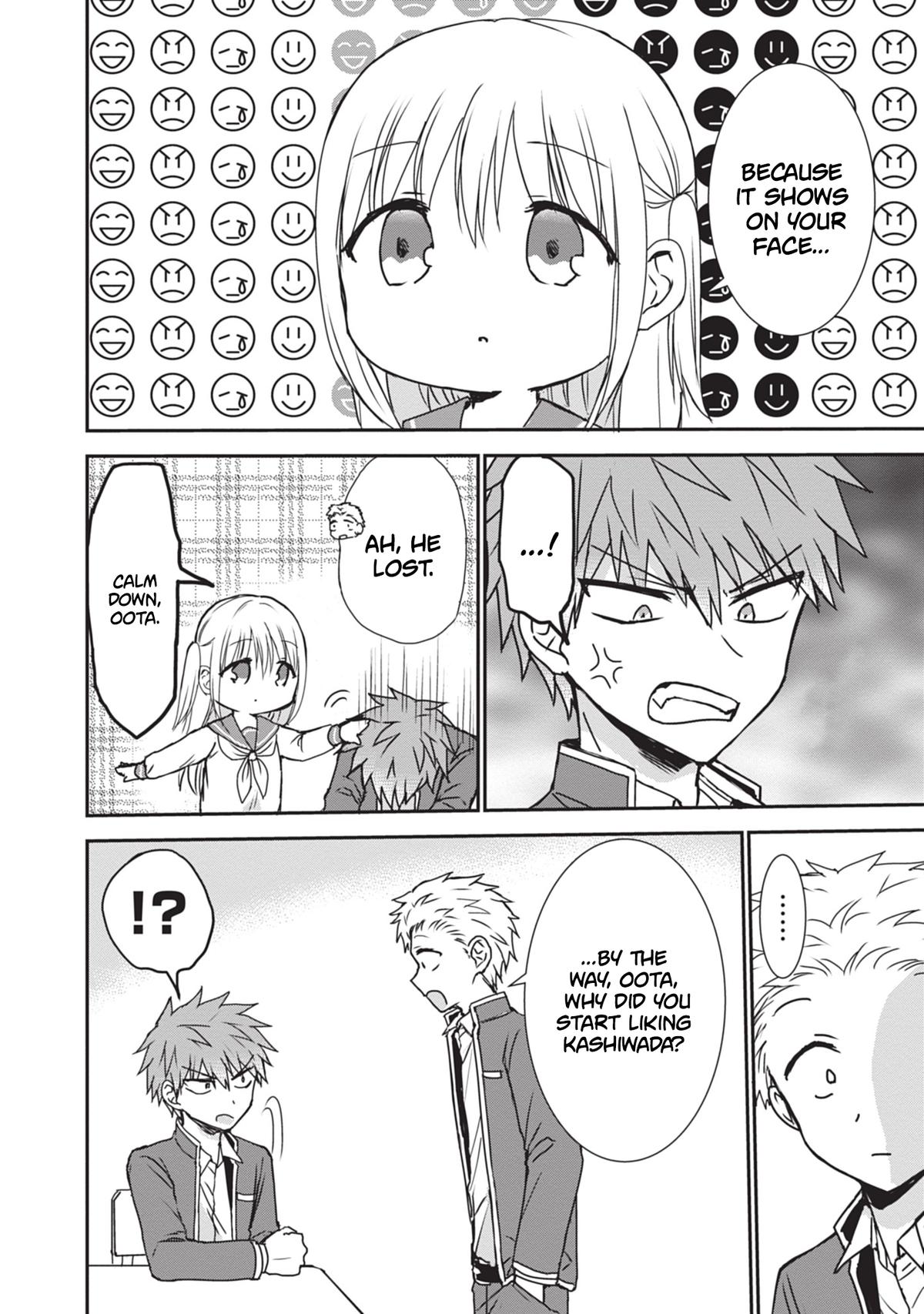 Kao ni Denai Kashiwada-san to Kao ni Deru Oota-kun Chap 120 - Next Chap 121