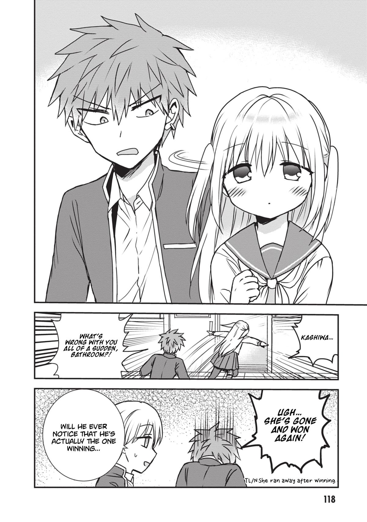 Kao ni Denai Kashiwada-san to Kao ni Deru Oota-kun Chap 121 - Next Chap 122