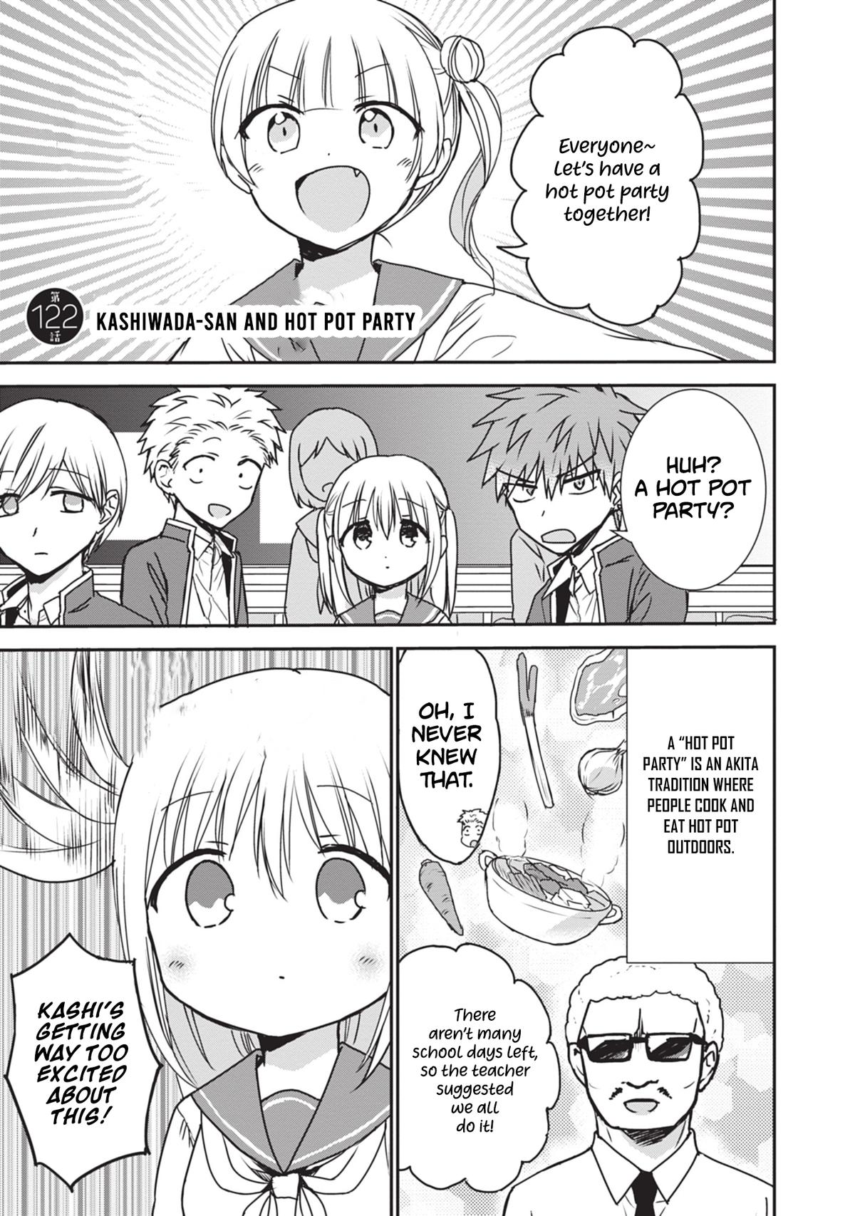 Kao ni Denai Kashiwada-san to Kao ni Deru Oota-kun Chap 122 - Next Chap 123