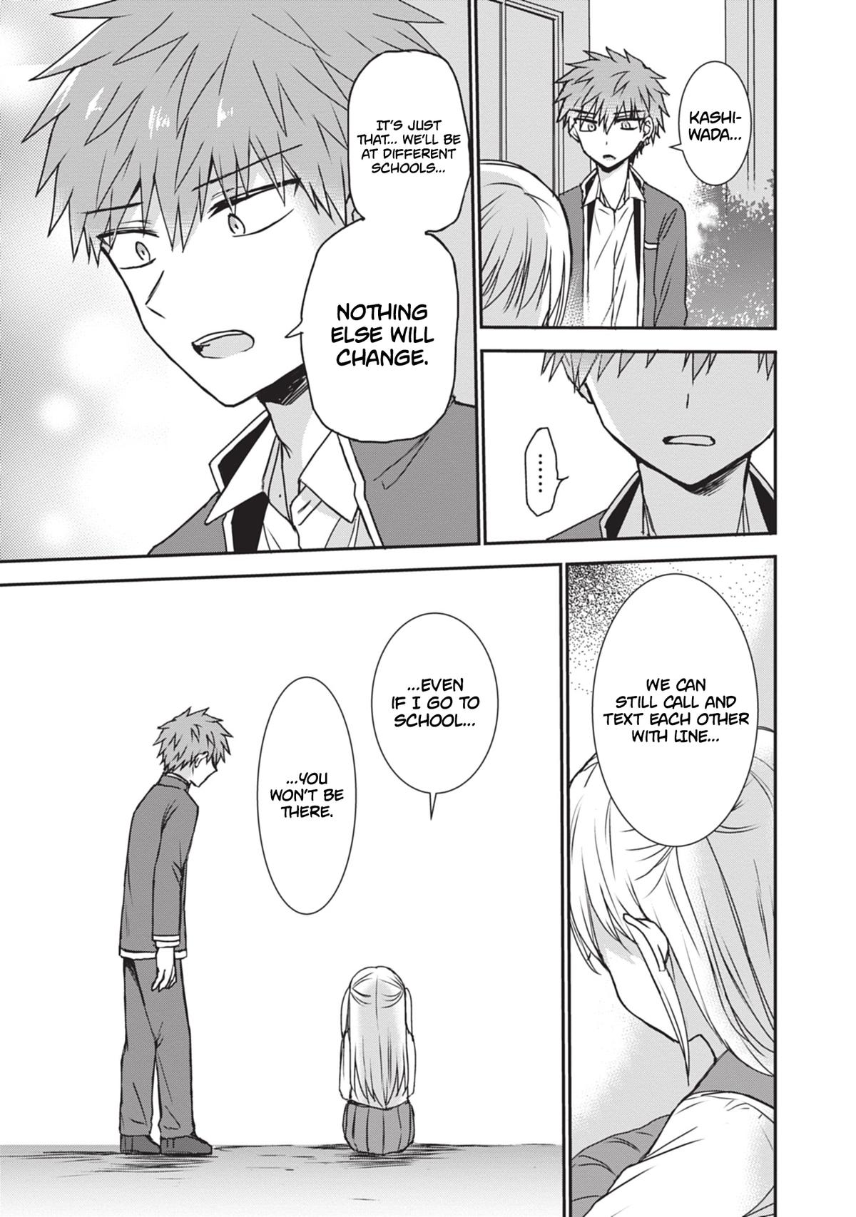 Kao ni Denai Kashiwada-san to Kao ni Deru Oota-kun Chap 123 - Next Chap 124