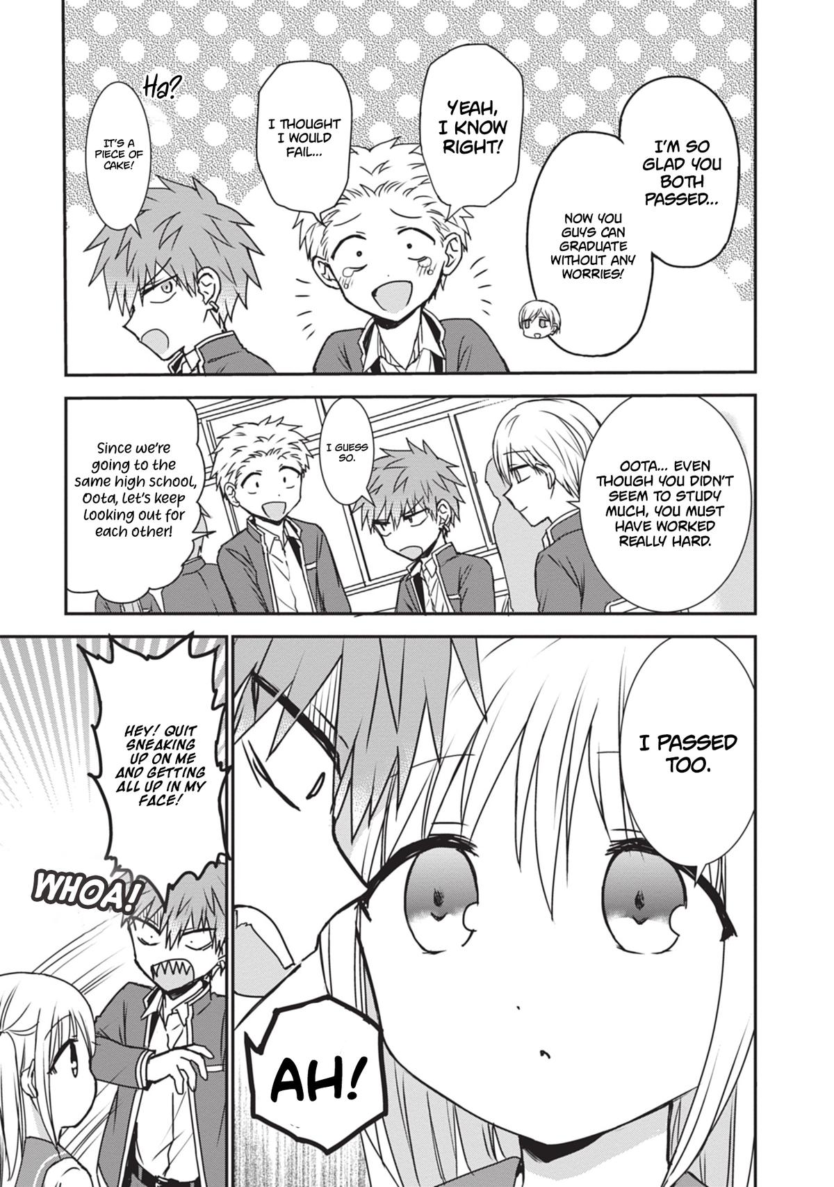 Kao ni Denai Kashiwada-san to Kao ni Deru Oota-kun Chap 123 - Next Chap 124