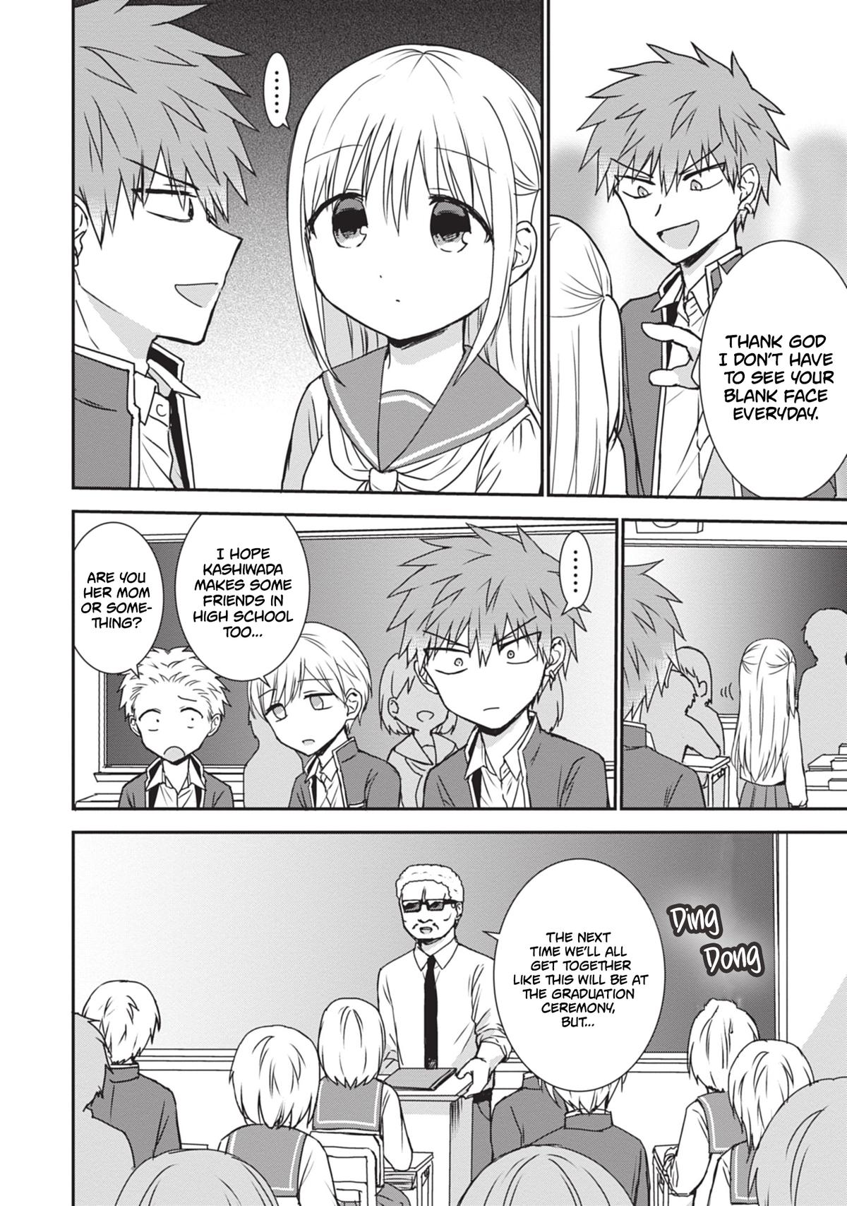 Kao ni Denai Kashiwada-san to Kao ni Deru Oota-kun Chap 123 - Next Chap 124