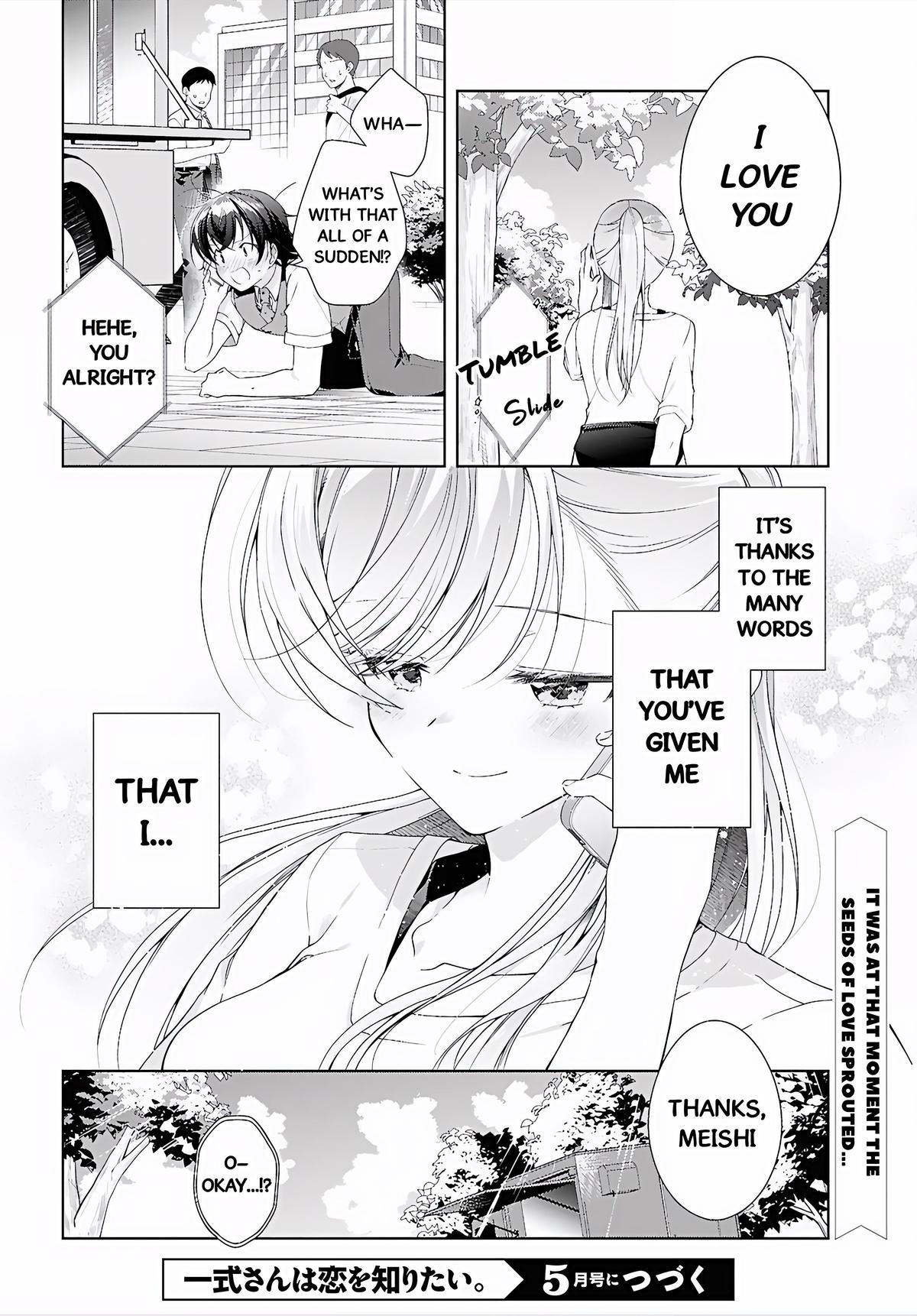 Isshiki-san wa Koi wo Shiritai. Chap 52 - Next Chap 53