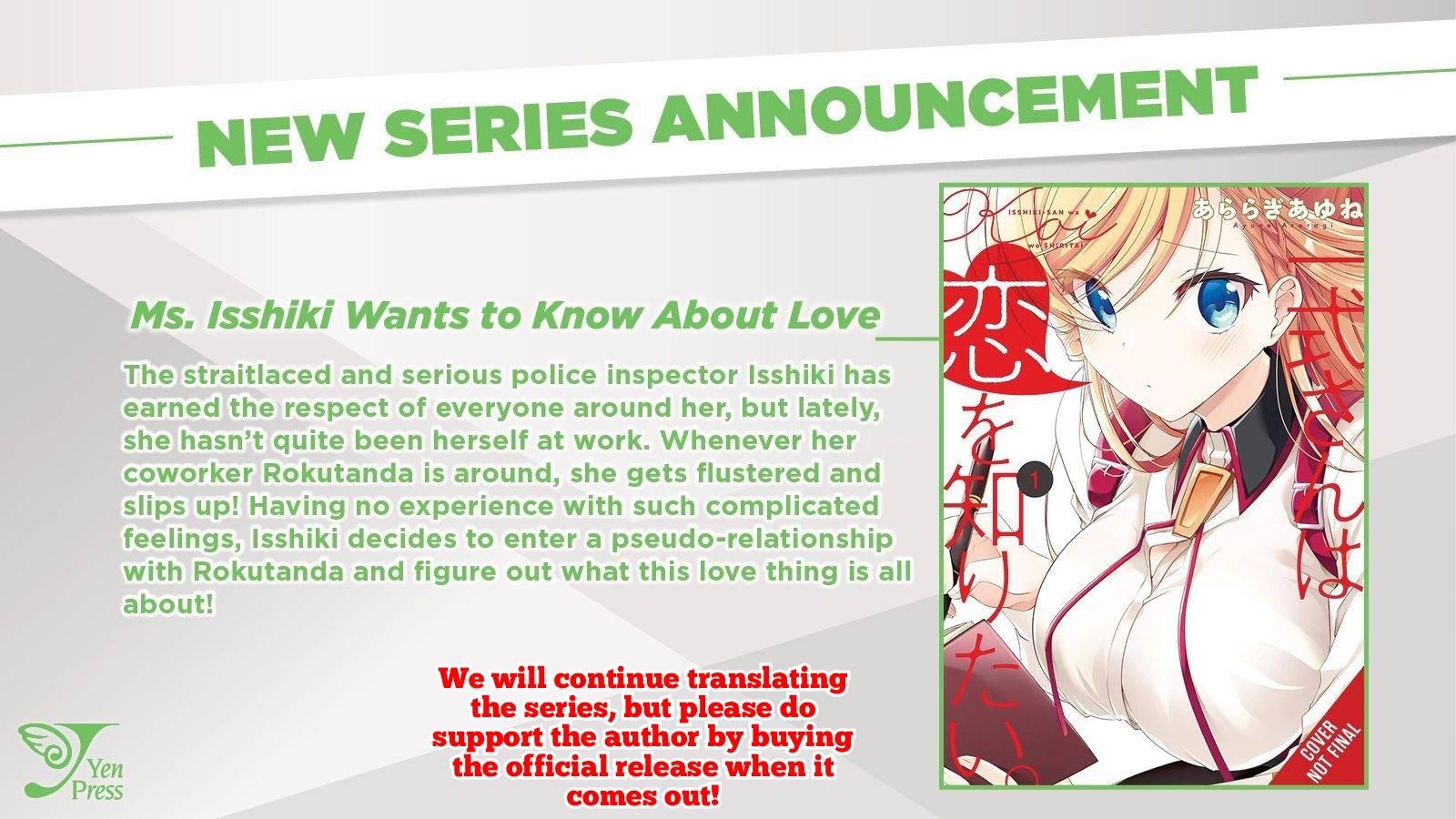 Isshiki-san wa Koi wo Shiritai. Chap 52 - Next Chap 53