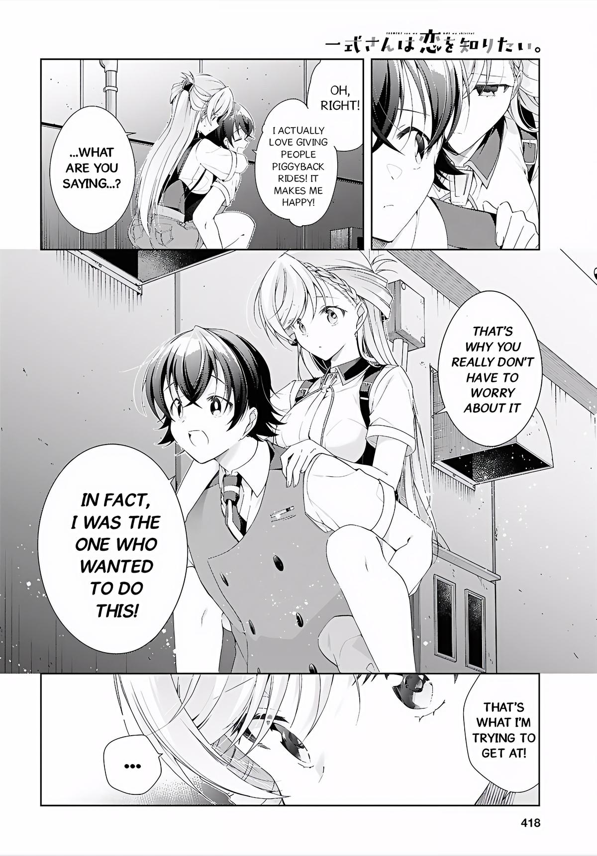 Isshiki-san wa Koi wo Shiritai. Chap 52 - Next Chap 53