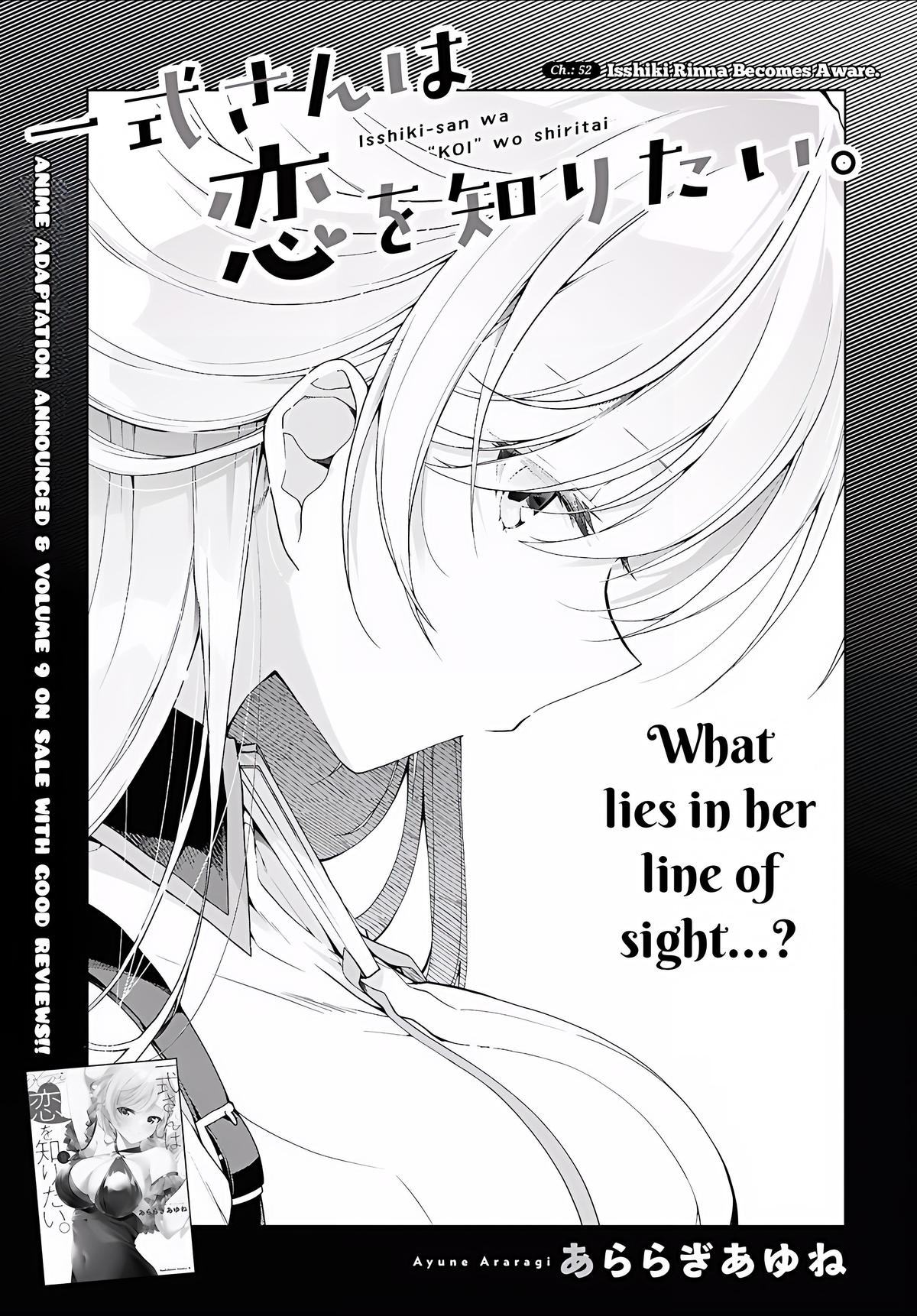 Isshiki-san wa Koi wo Shiritai. Chap 52 - Next Chap 53