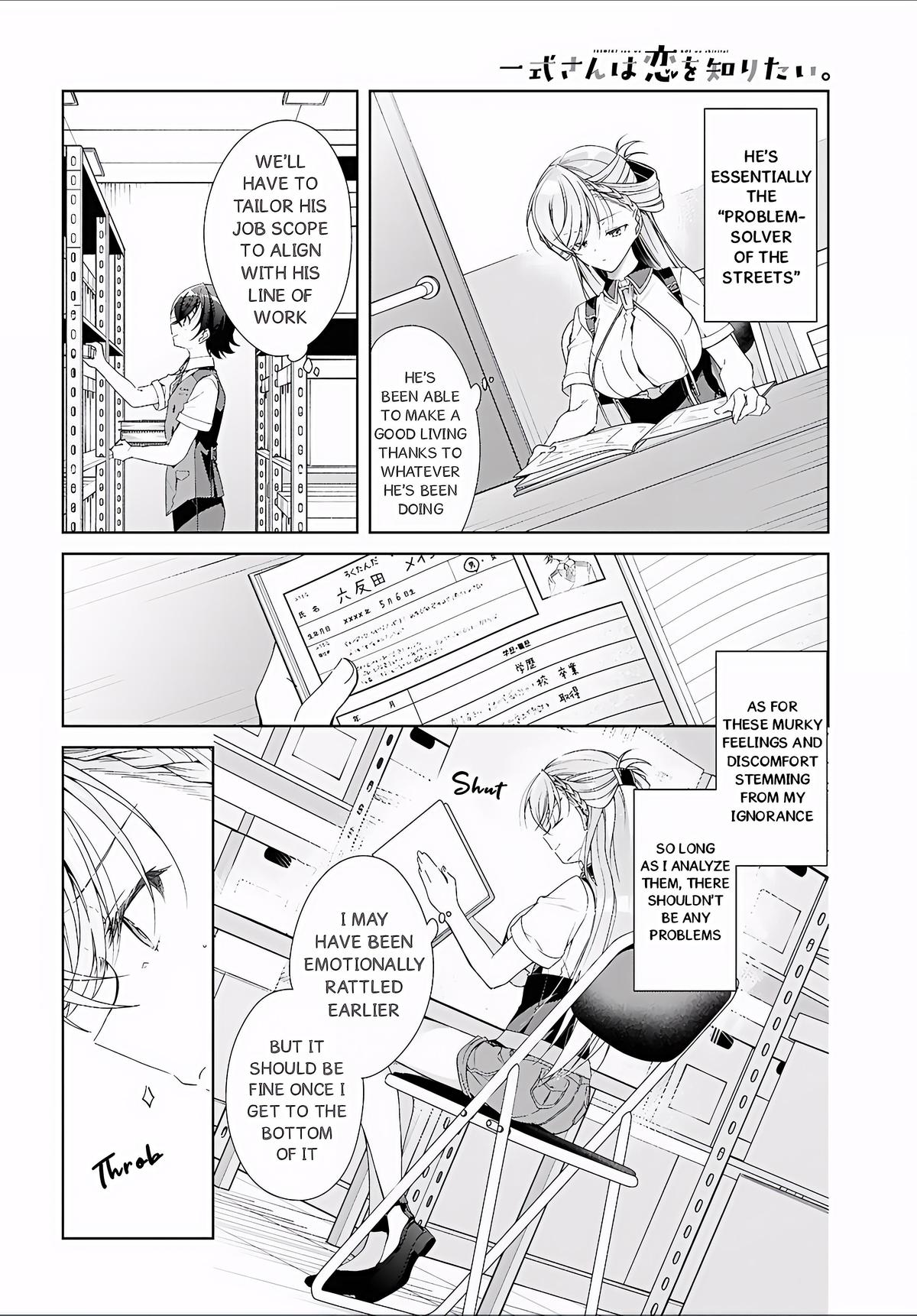 Isshiki-san wa Koi wo Shiritai. Chap 52 - Next Chap 53