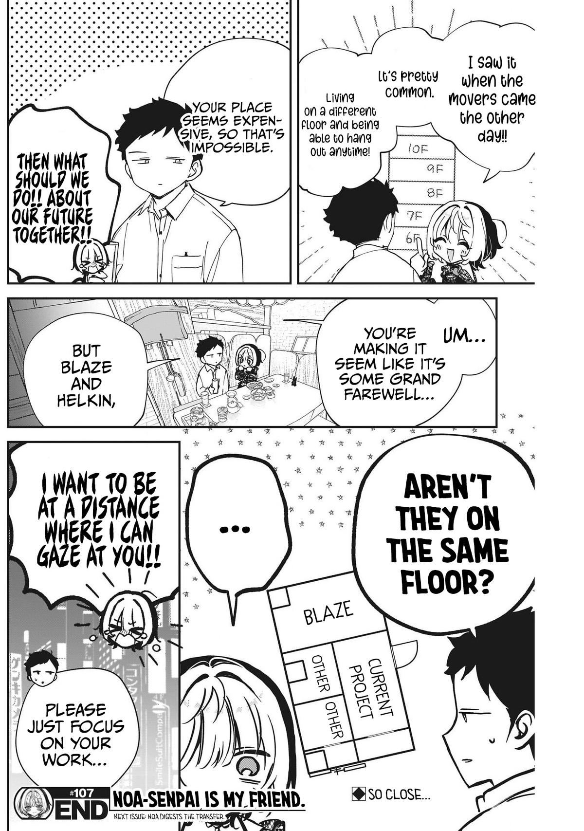 Noa-senpai wa Tomodachi. Chap 107 - Next Chap 108