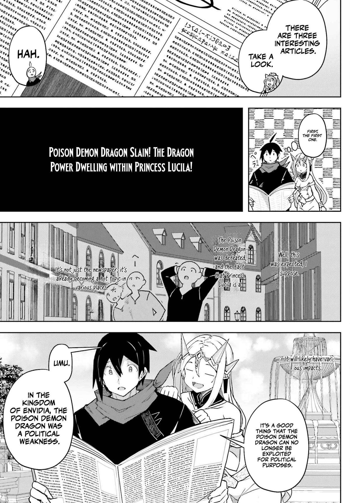 Jinmyaku Cheat de Hajimeru Hitomakase Eiyuutan Chap 33 - Next Chap 34