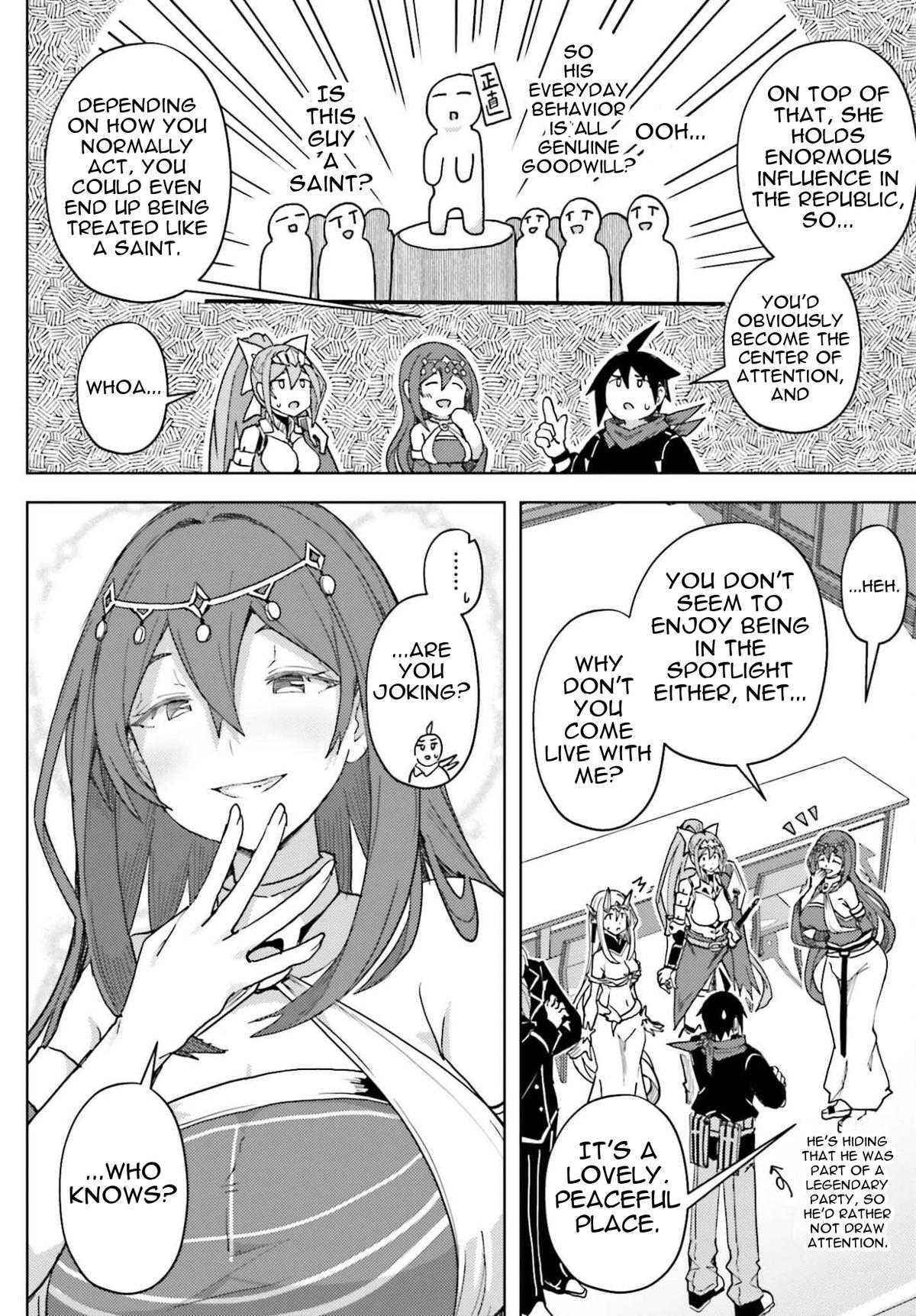 Jinmyaku Cheat de Hajimeru Hitomakase Eiyuutan Chap 36 - Next Chap 37