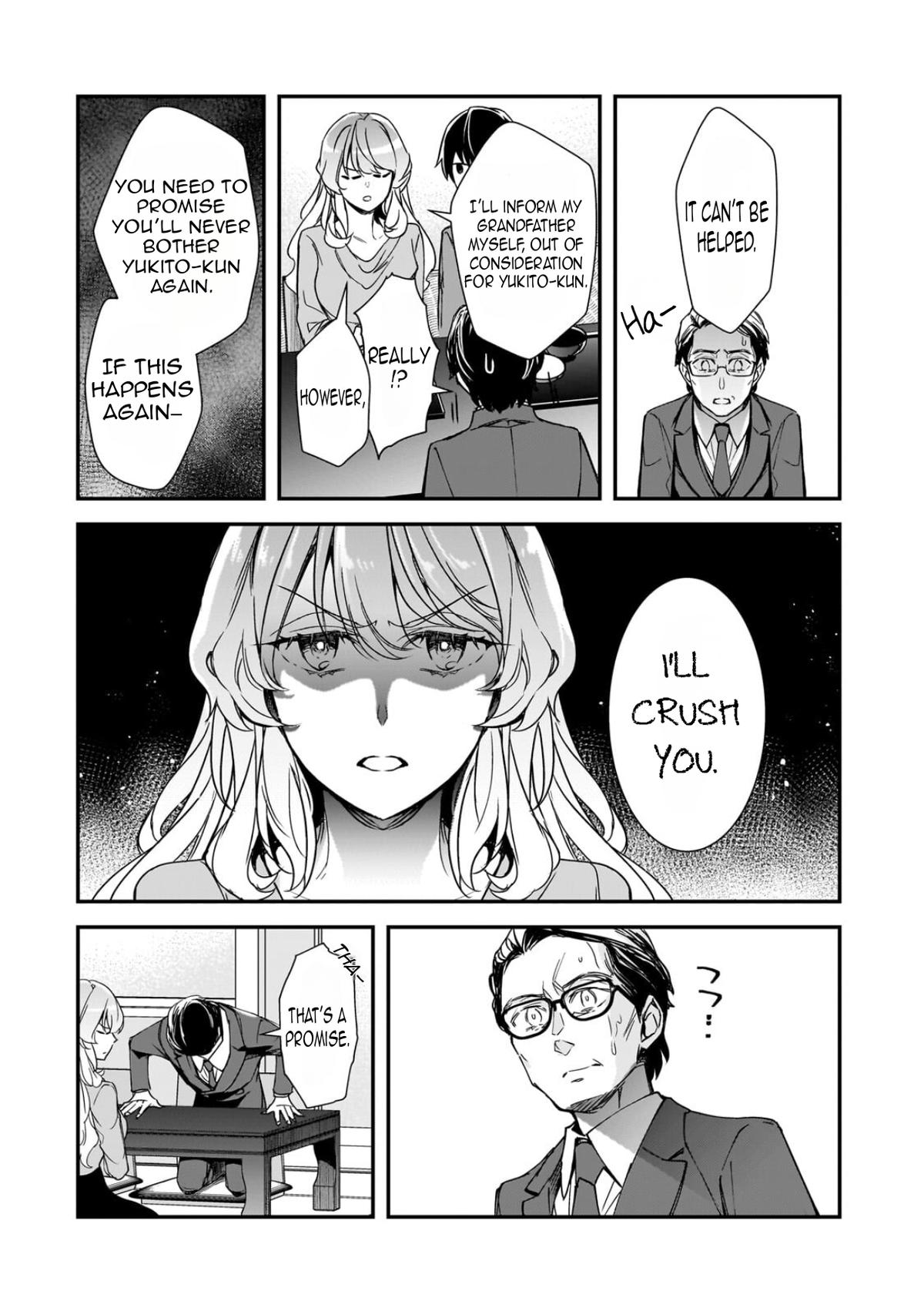 Ore ni Trauma wo Ataeta Joshi-tachi ga Chirachira Mitekuru kedo, Zannen desu ga Teokure desu Chap 31.2 - Next Chap 32.2