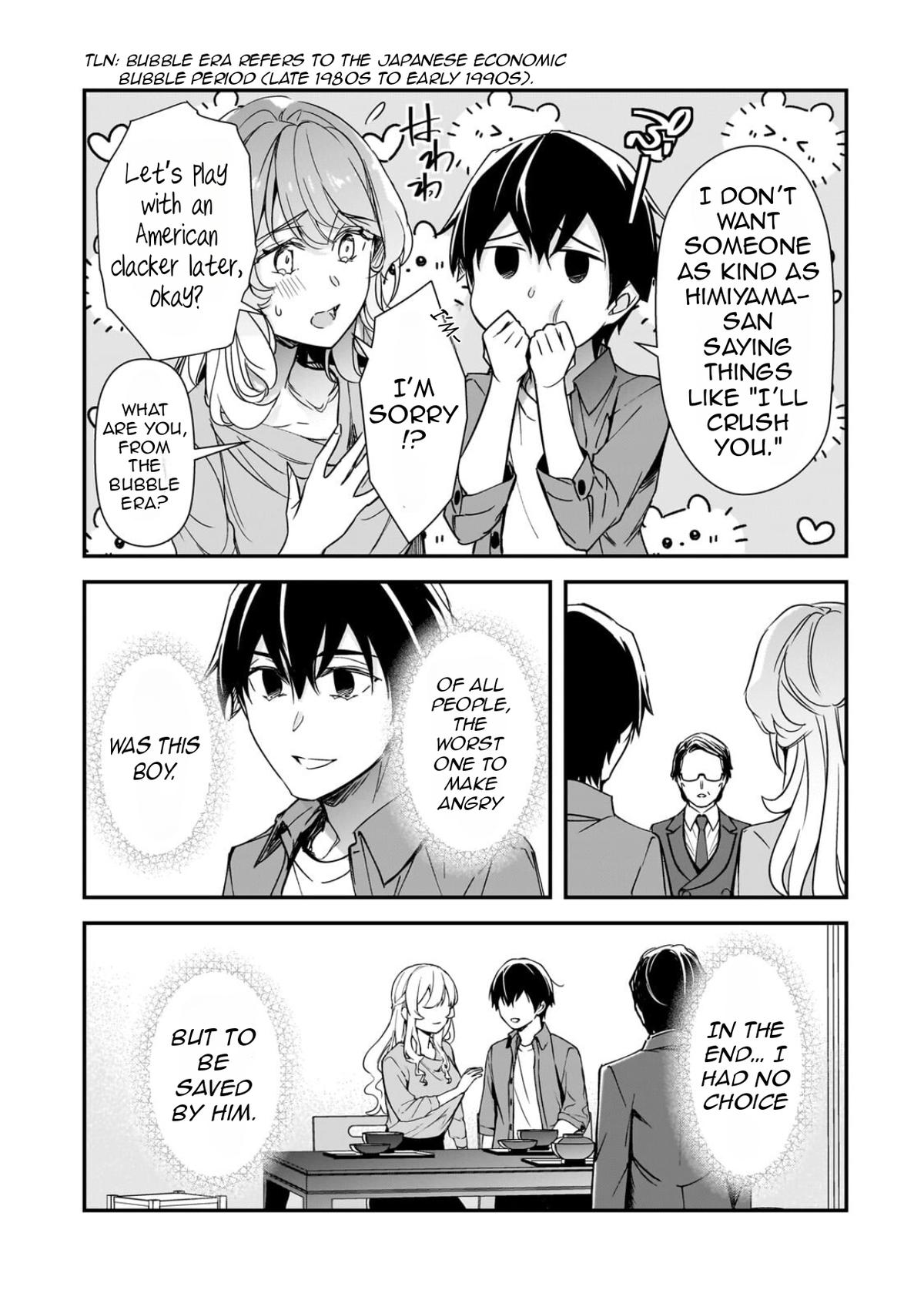 Ore ni Trauma wo Ataeta Joshi-tachi ga Chirachira Mitekuru kedo, Zannen desu ga Teokure desu Chap 31.2 - Next Chap 32.2